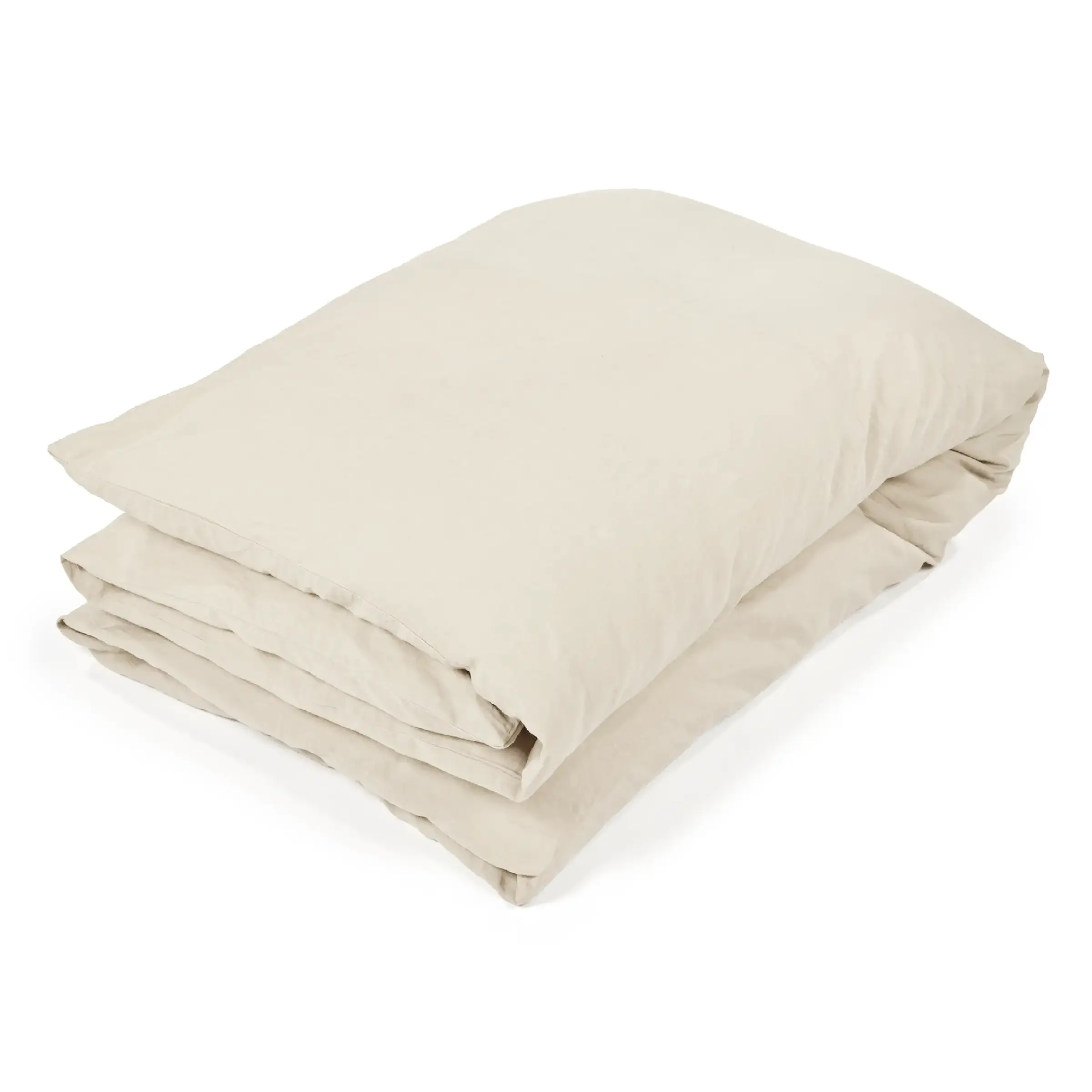 Libeco Dekbedovertrek Madison Washed Linnen 175 gr/m2 White Sand