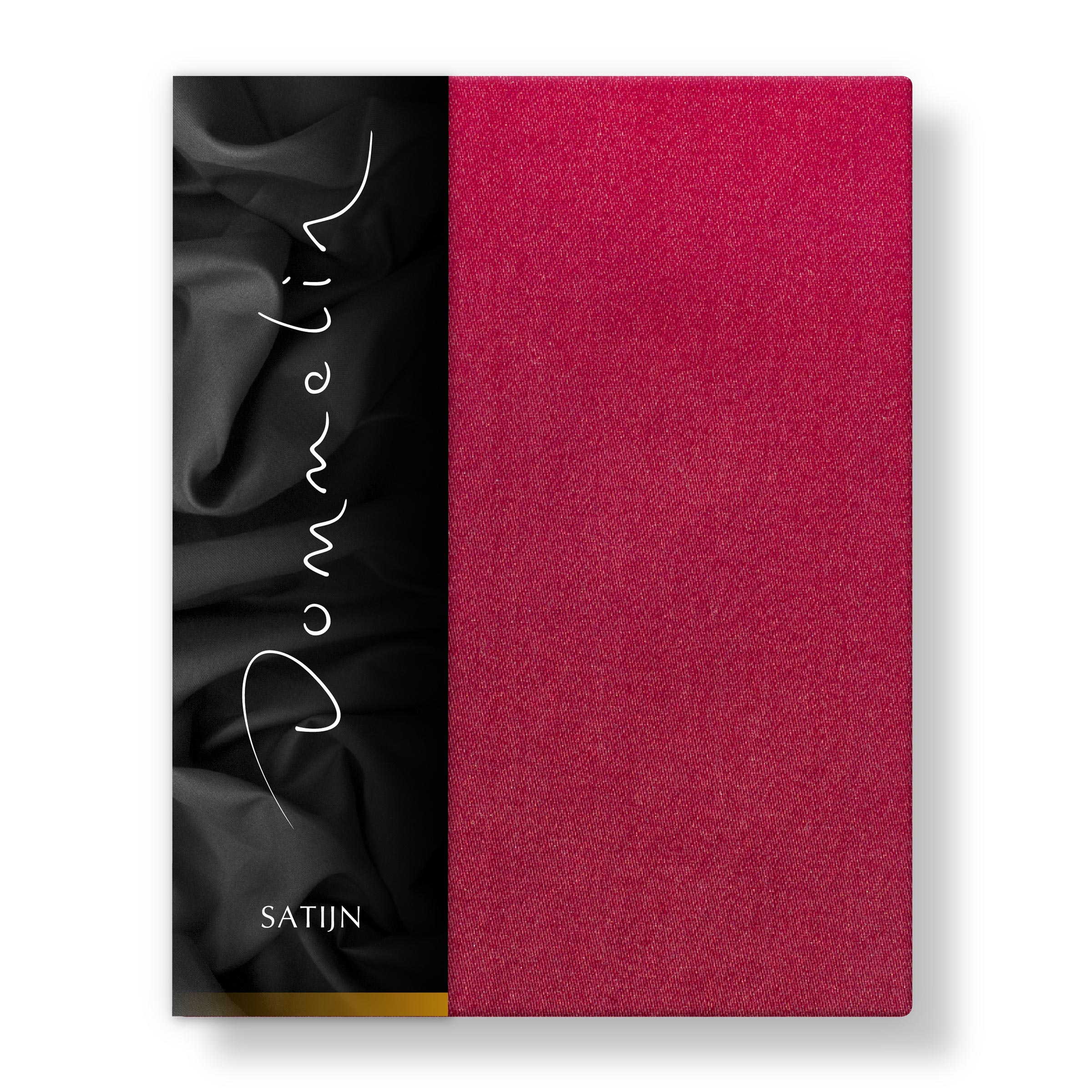 Dommelin Split Hoeslaken Satijn 300TC Cherry