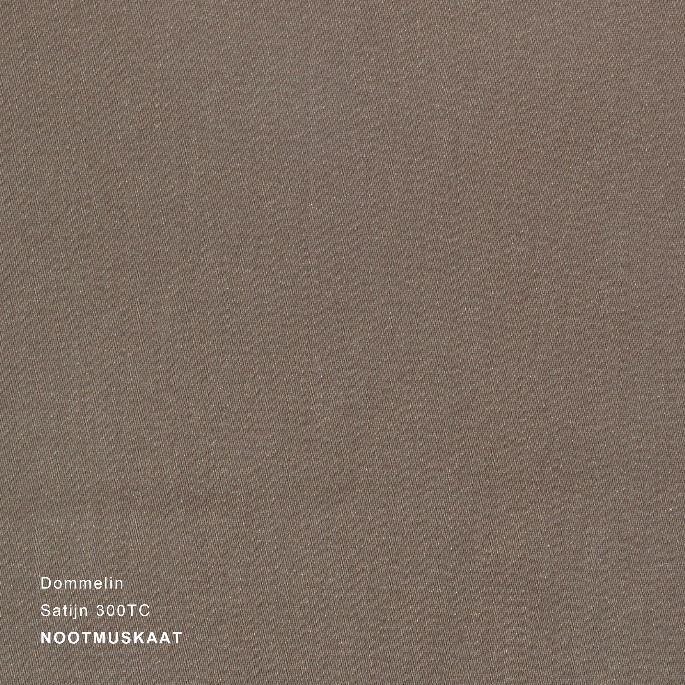 Dommelin Dekbedovertrek Set Satijn 300TC Nootmuskaat 