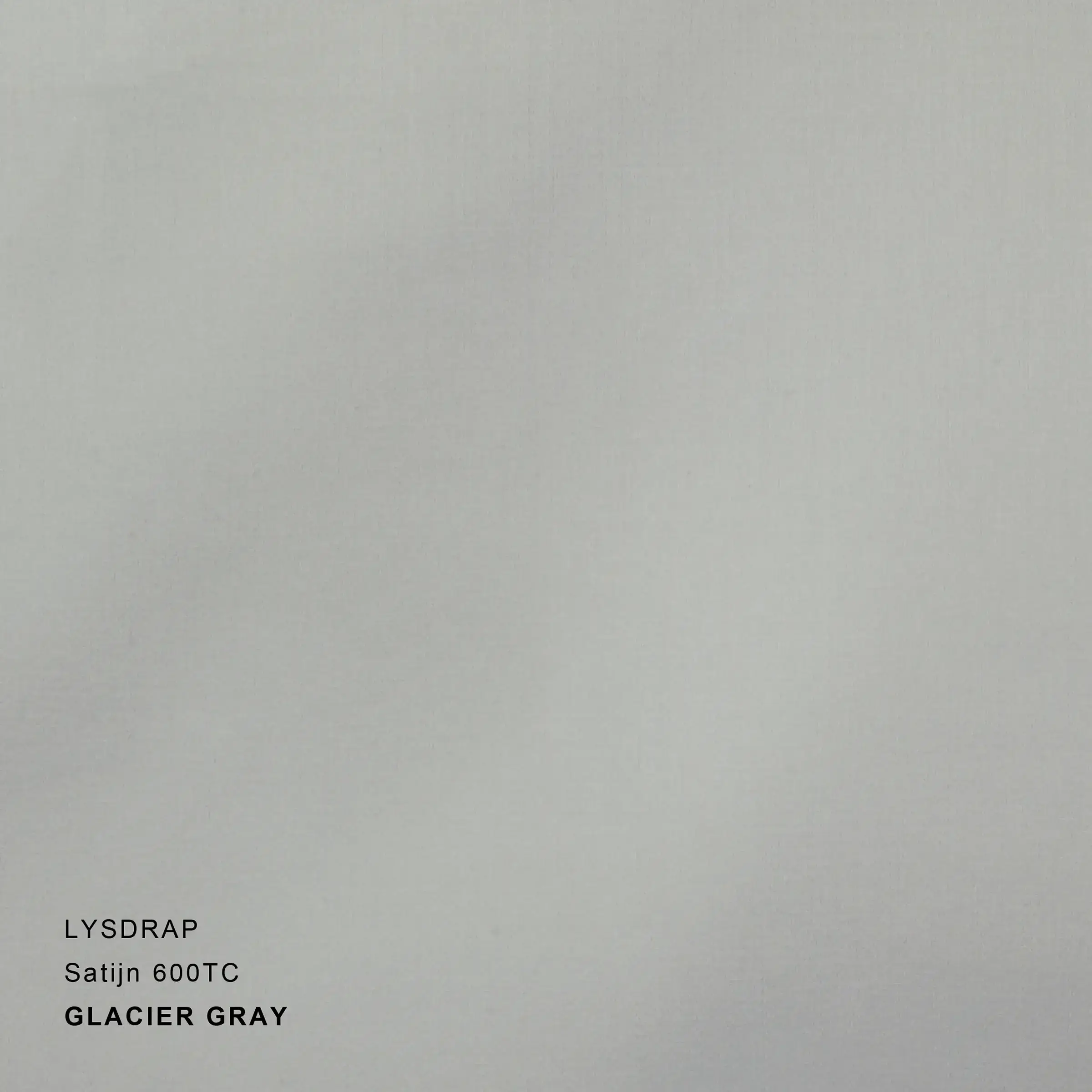 Lysdrap Topper Hoeslaken Satijn 600TC Glacier Gray