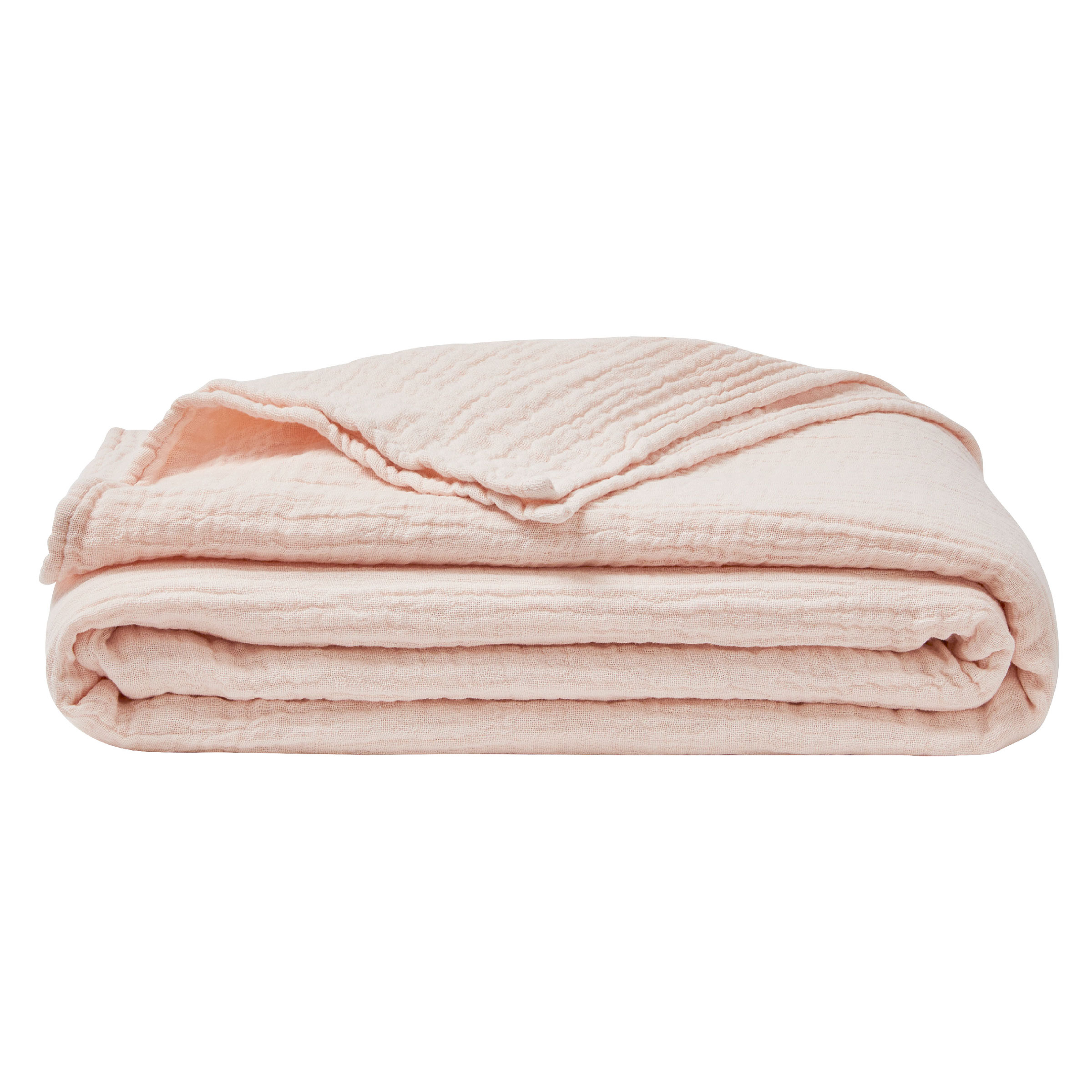 Essix Sprei Jazzy Stonewashed Katoengaas Petale 260 x 240 cm