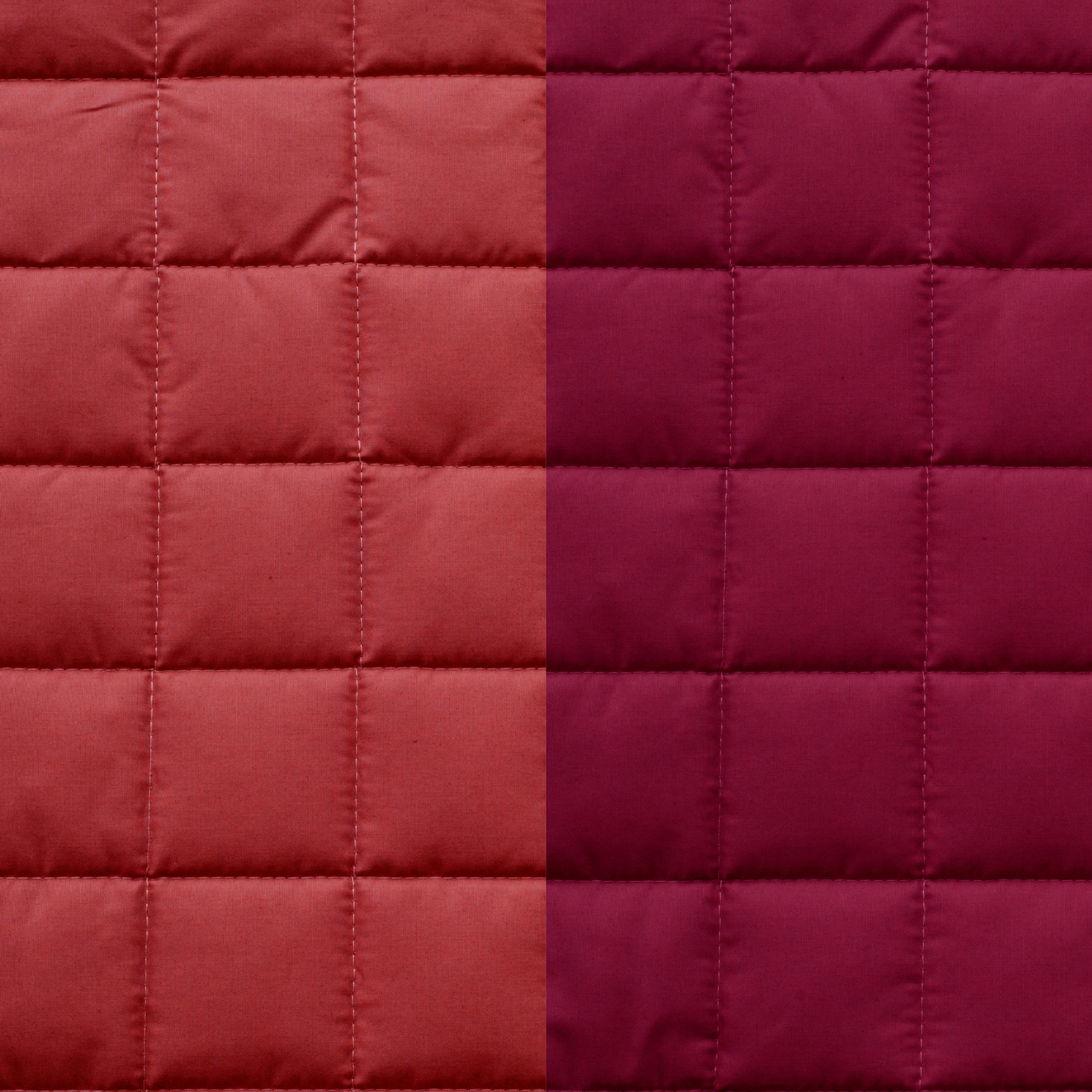 Dommelin Sierkussenhoes Block Percal 200TC Rosso - Cherry