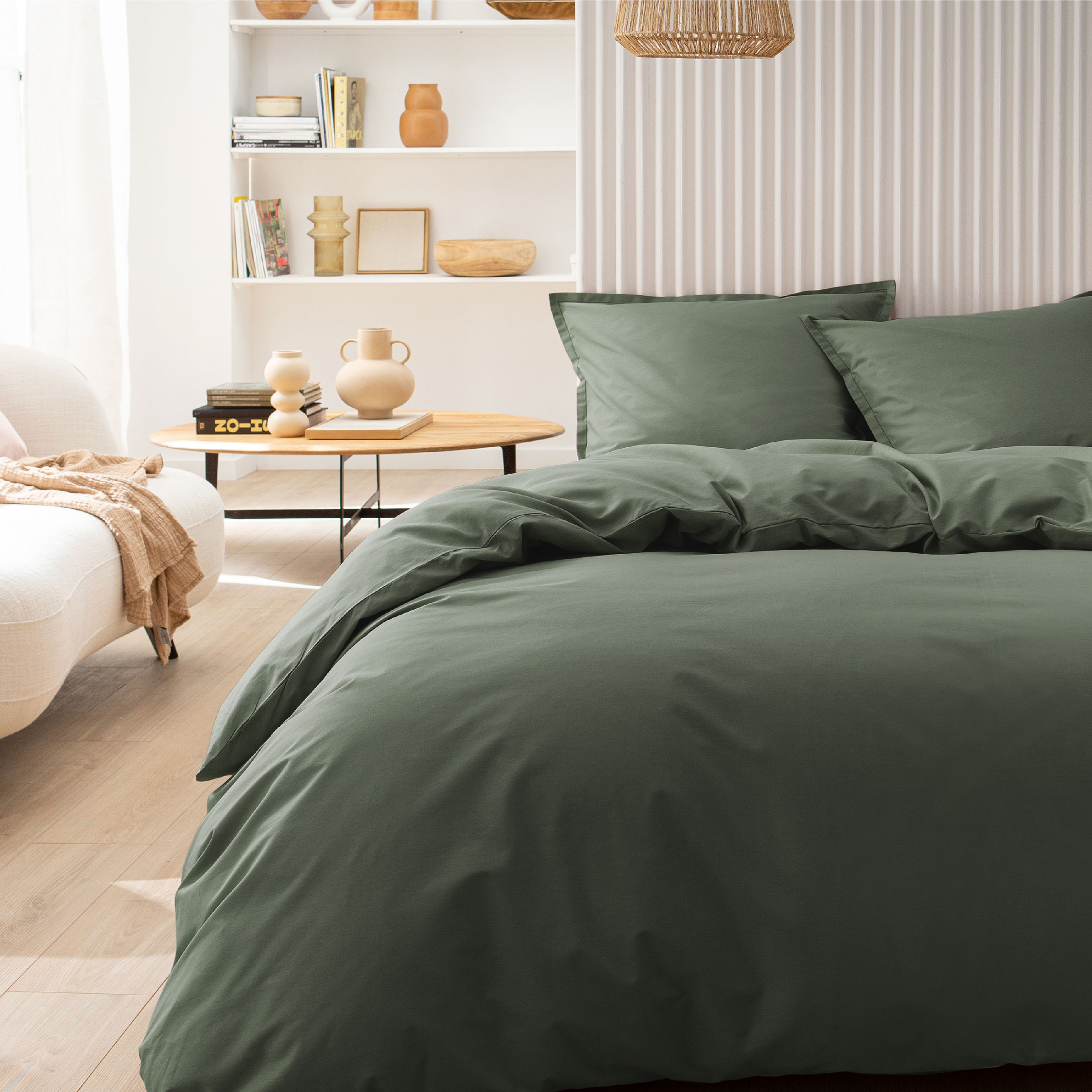 Essix Dekbedovertrek Set Tout Doux Katoen 145TC Palme 