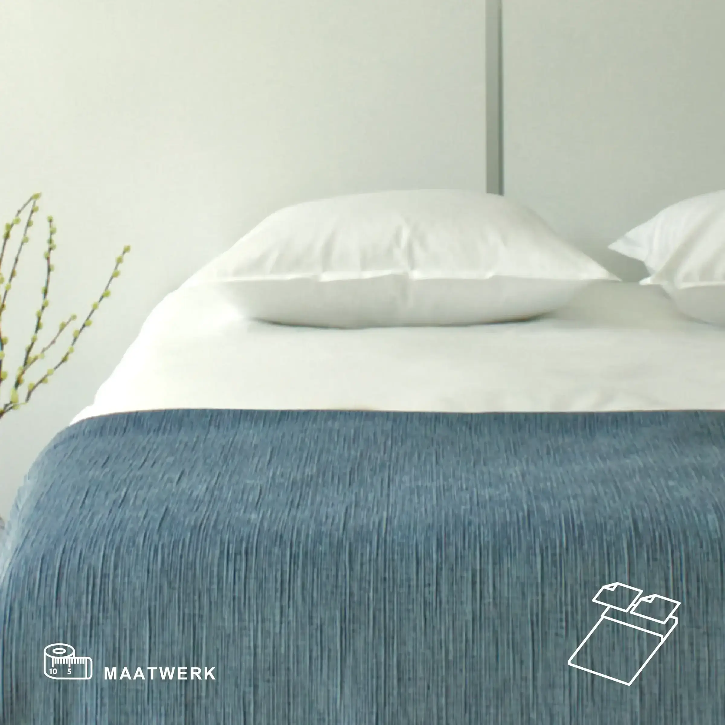 Lysdrap Dekbedovertrek Virgo op Maat Percal 400TC