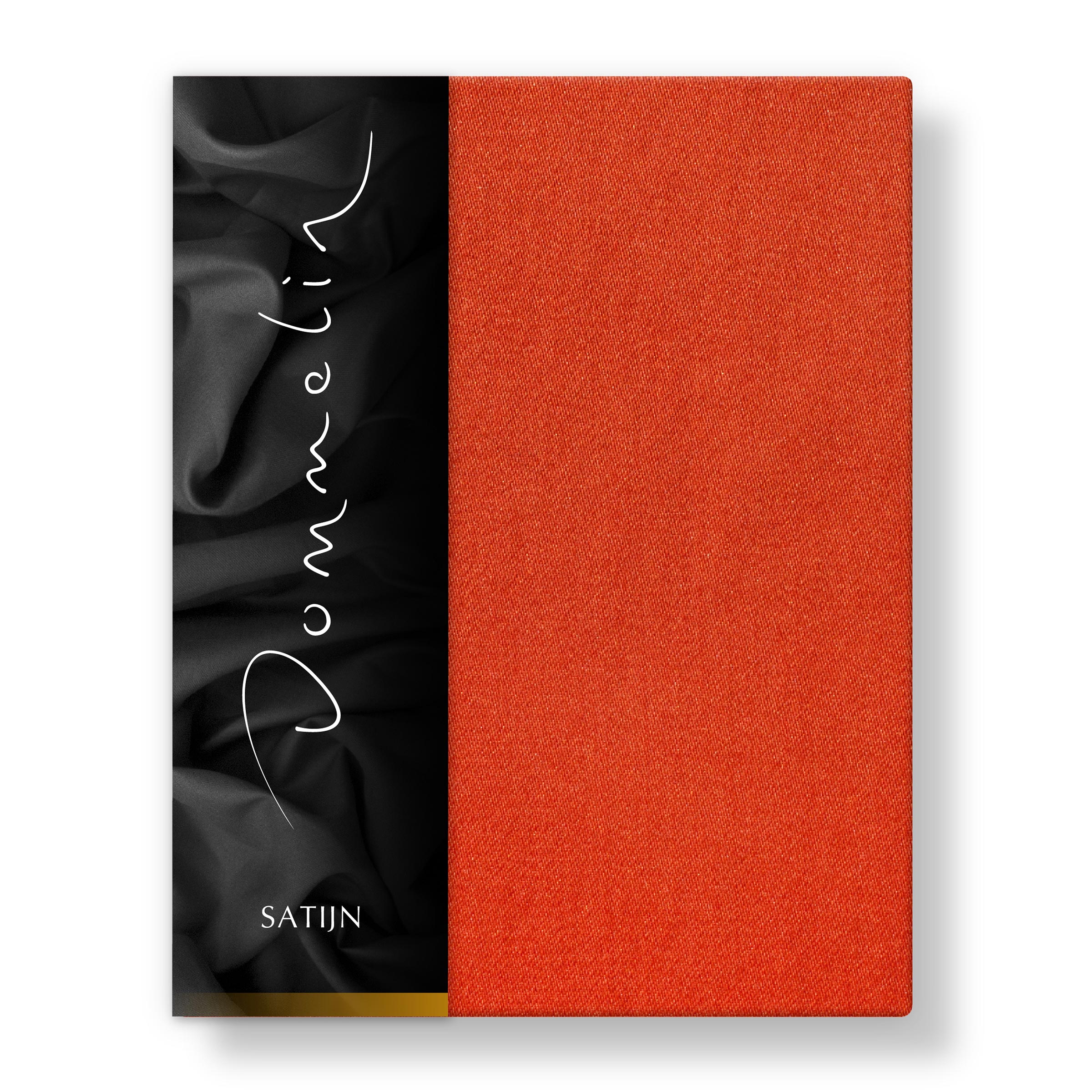 Dommelin Topper Hoeslaken Satijn 300TC Terracotta