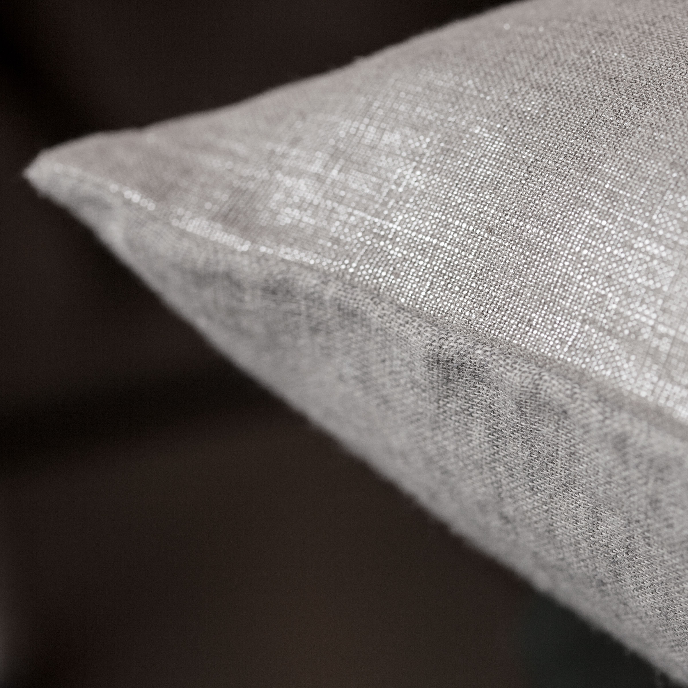 Mrs.Me Sierkussen Silver Linnen Silver 45 x 60 cm