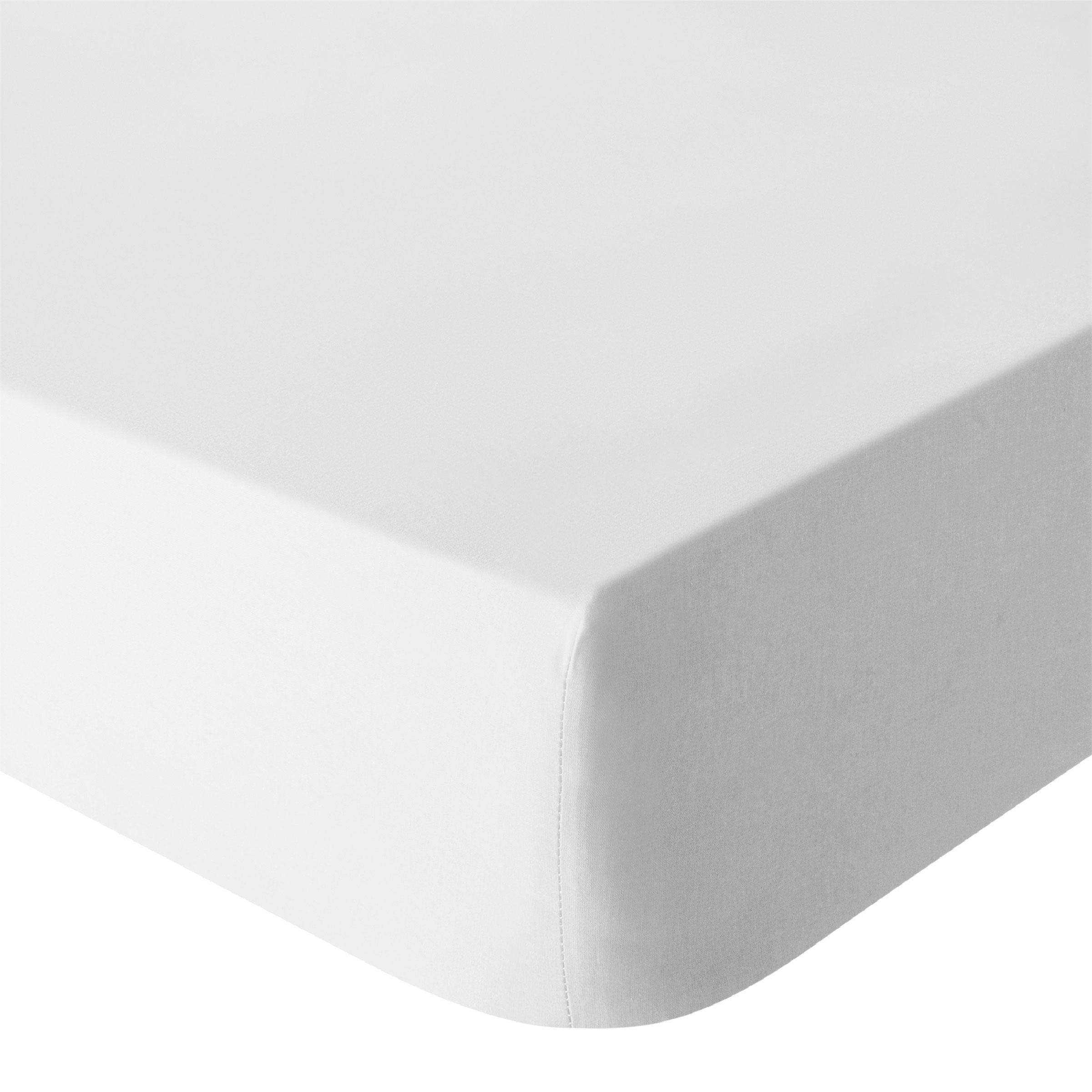 Essix Hoeslaken Tout Doux Katoen 145TC Wit