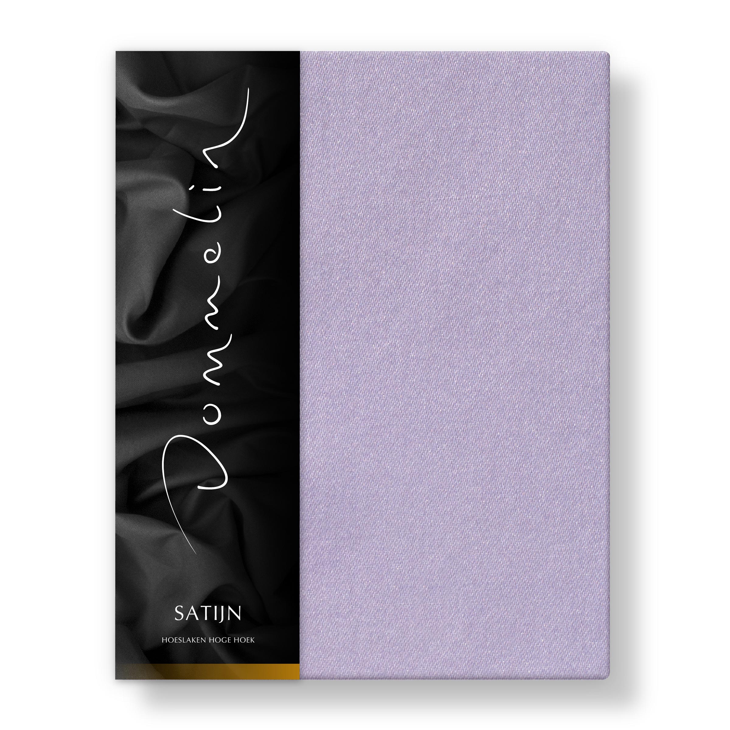 Dommelin Hoeslaken Hoge Hoek Satijn 300TC Lila