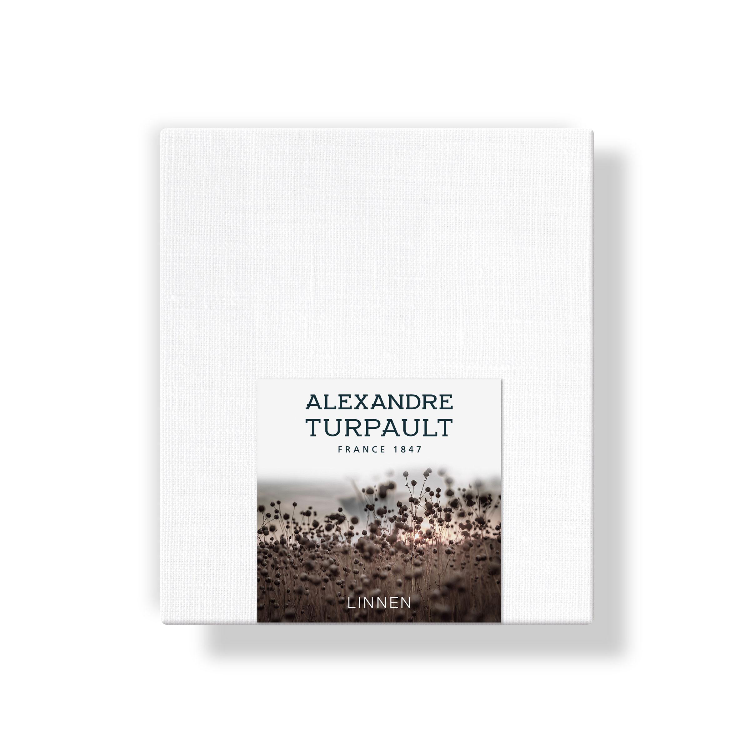 Alexandre Turpault Kussensloop Regence Linnen Wit