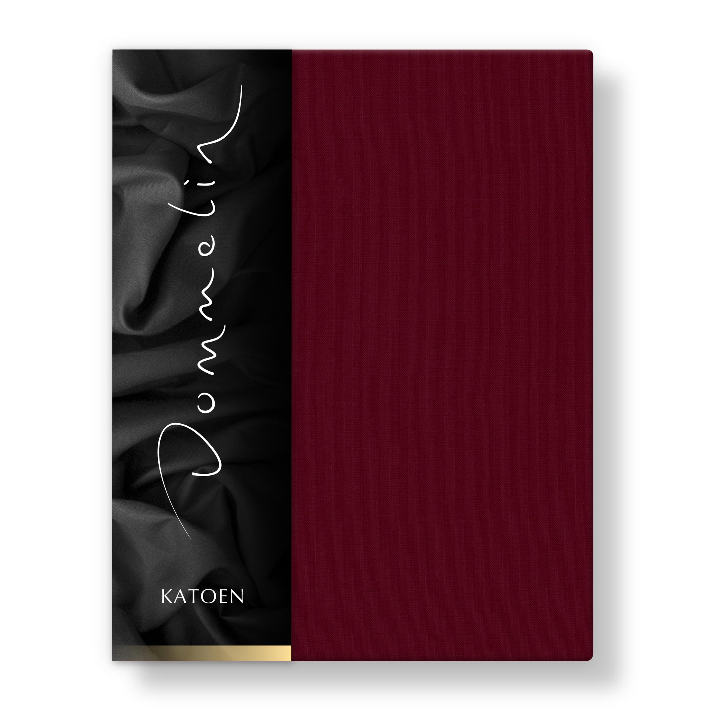 Dommelin Topper Hoeslaken Katoen 180TC Bordeaux