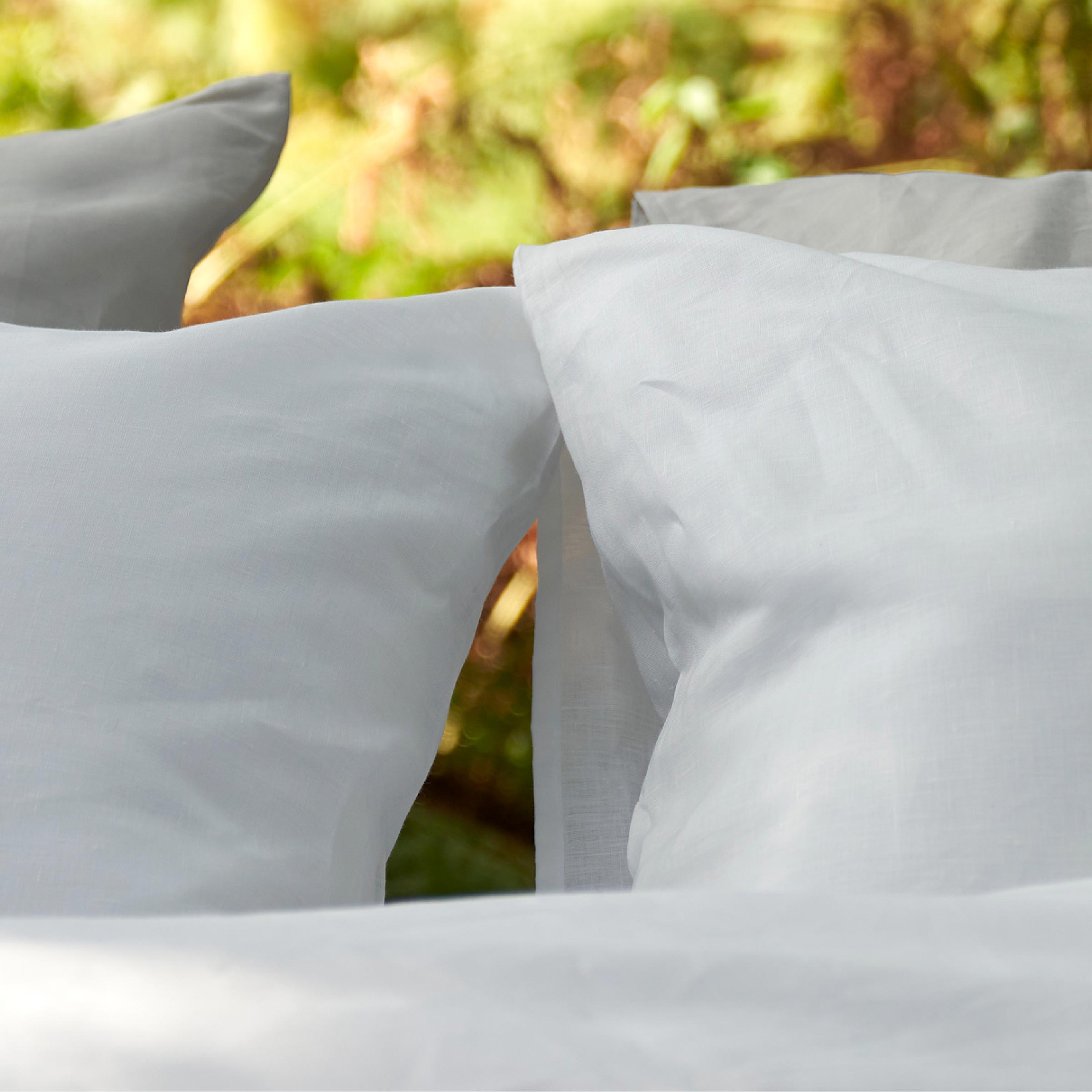 Dommelin Kussensloop Organic Linnen 140TC Platinum