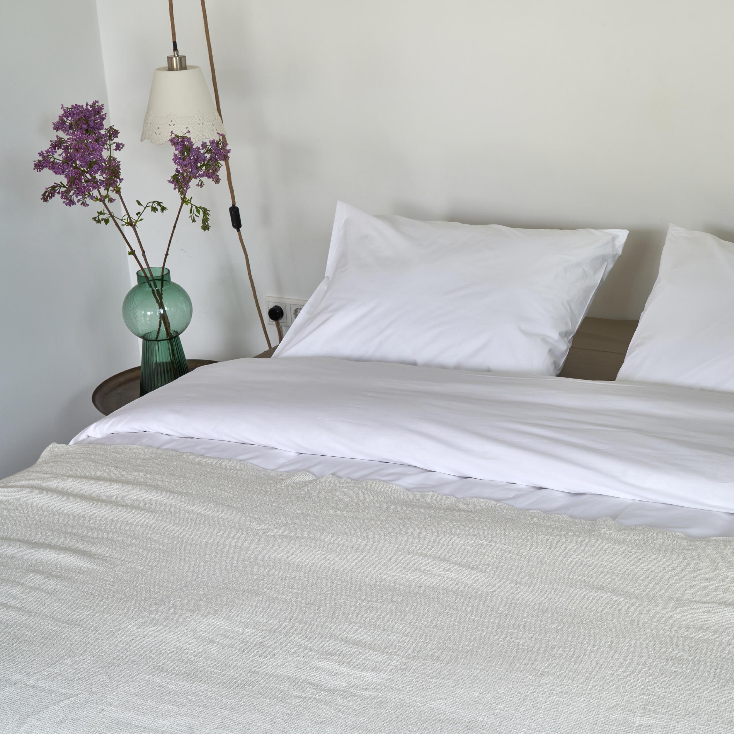 Dommelin Laken Organic Percal 200TC Platinum