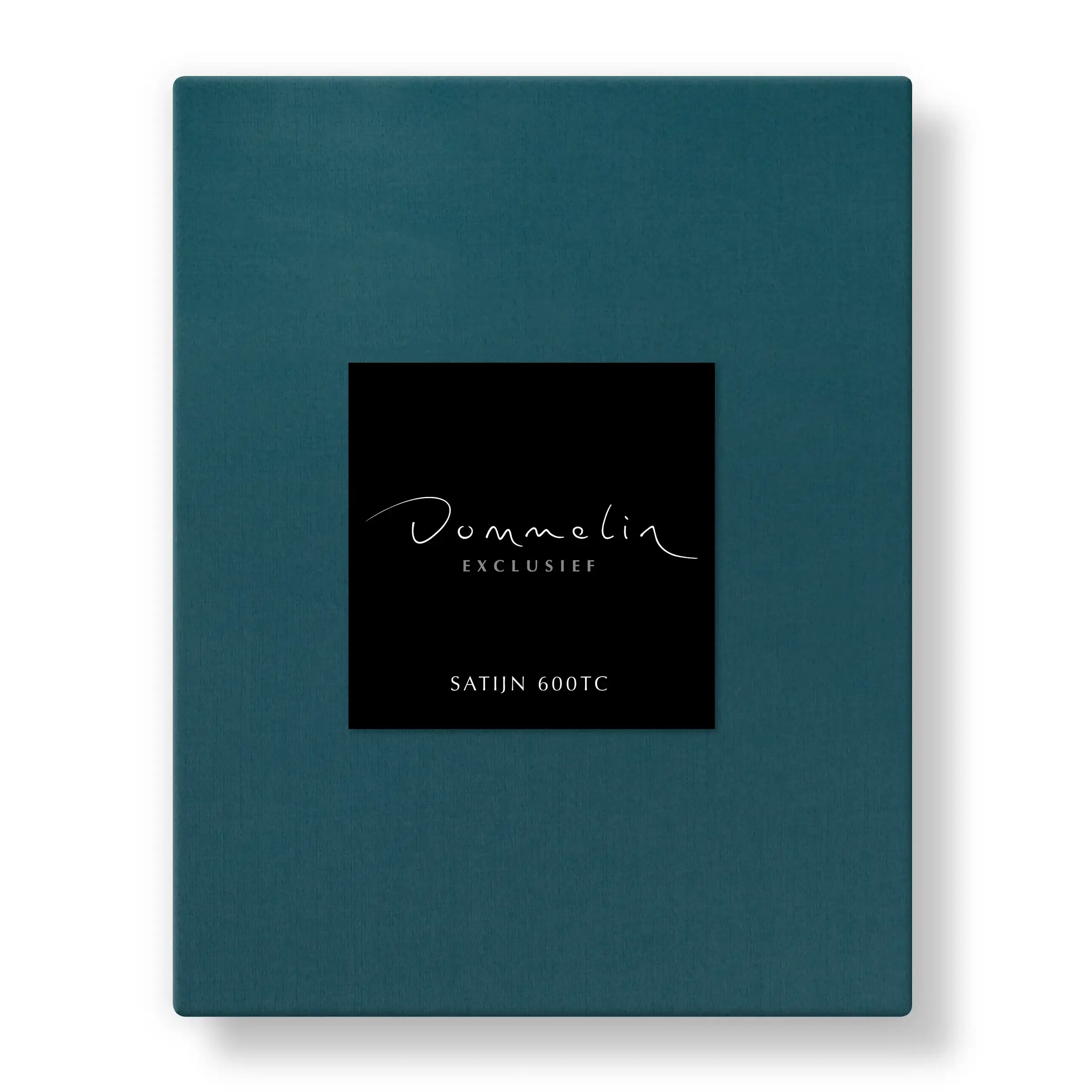 Dommelin Dubbel Split Hoeslaken Hoge Hoek Satijn 600TC Azuur