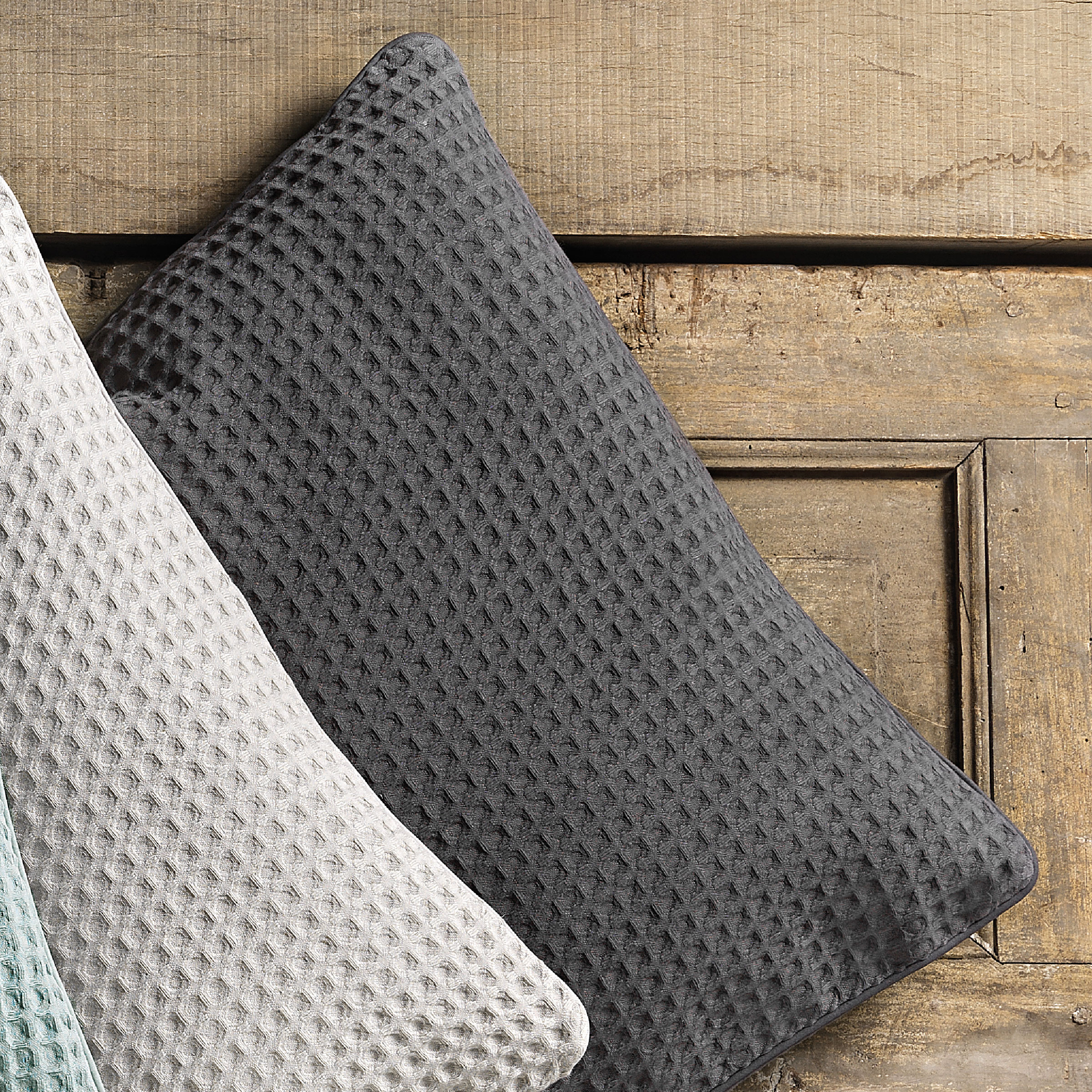 Dommelin Sierkussenhoes Bari Katoen Steenkool