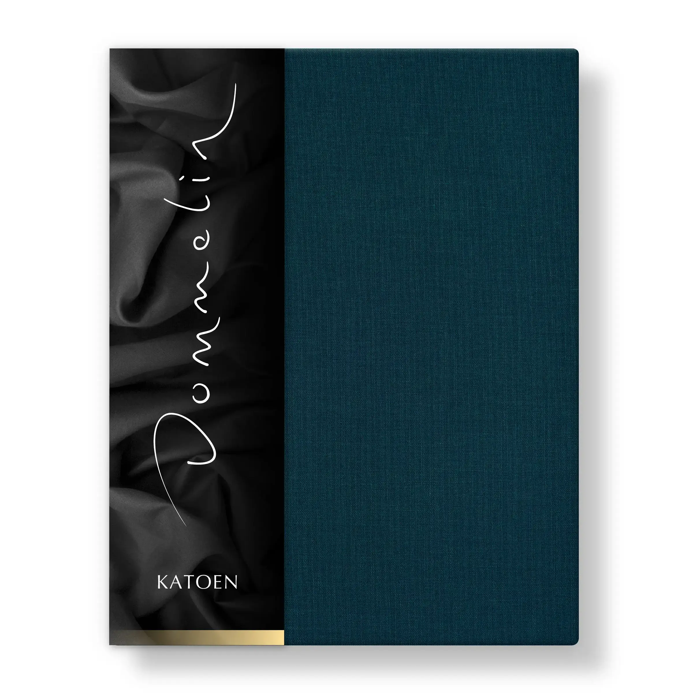 Dommelin Hoeslaken Katoen 180TC Petrol H30