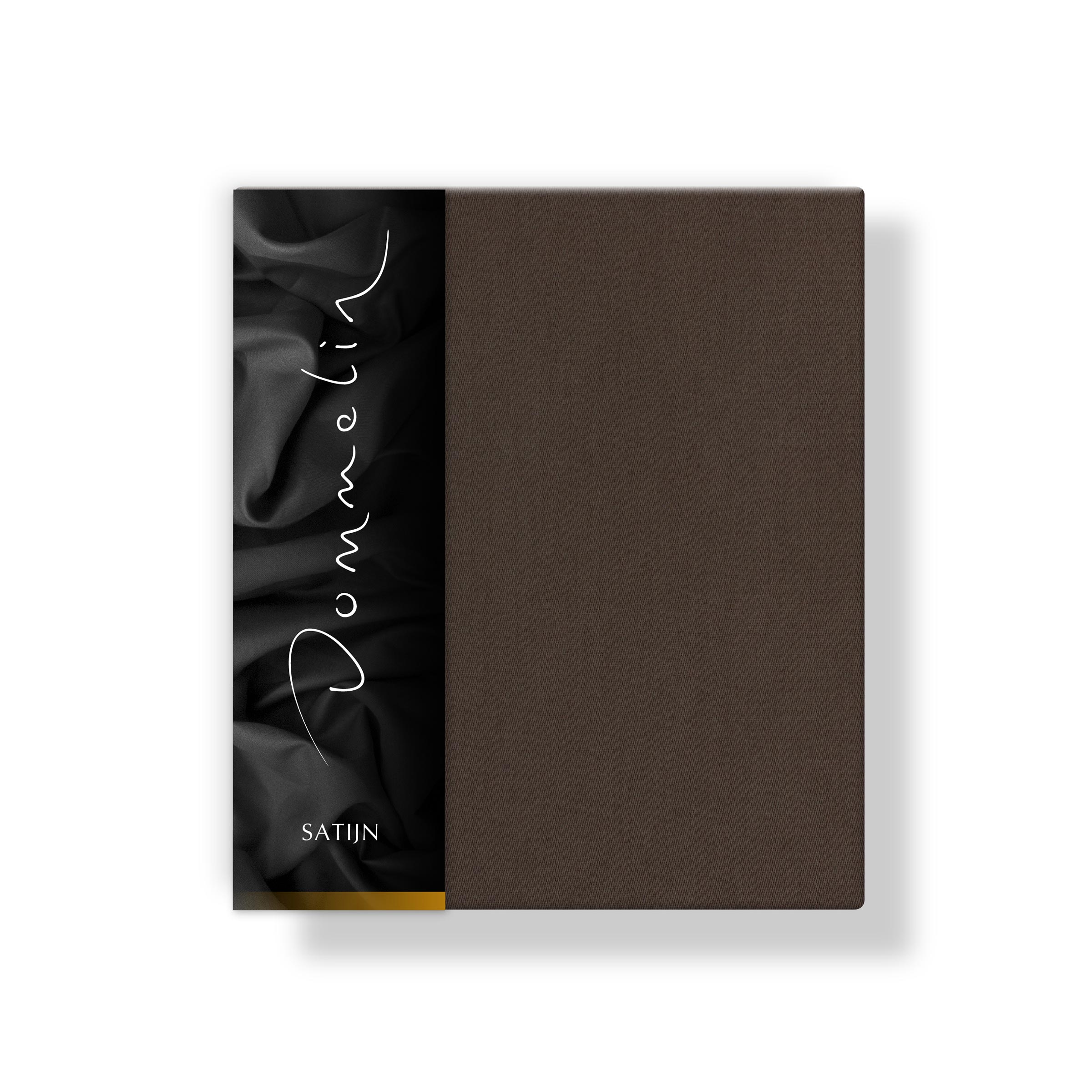 Dommelin Kussensloop Satijn 300TC Bruin