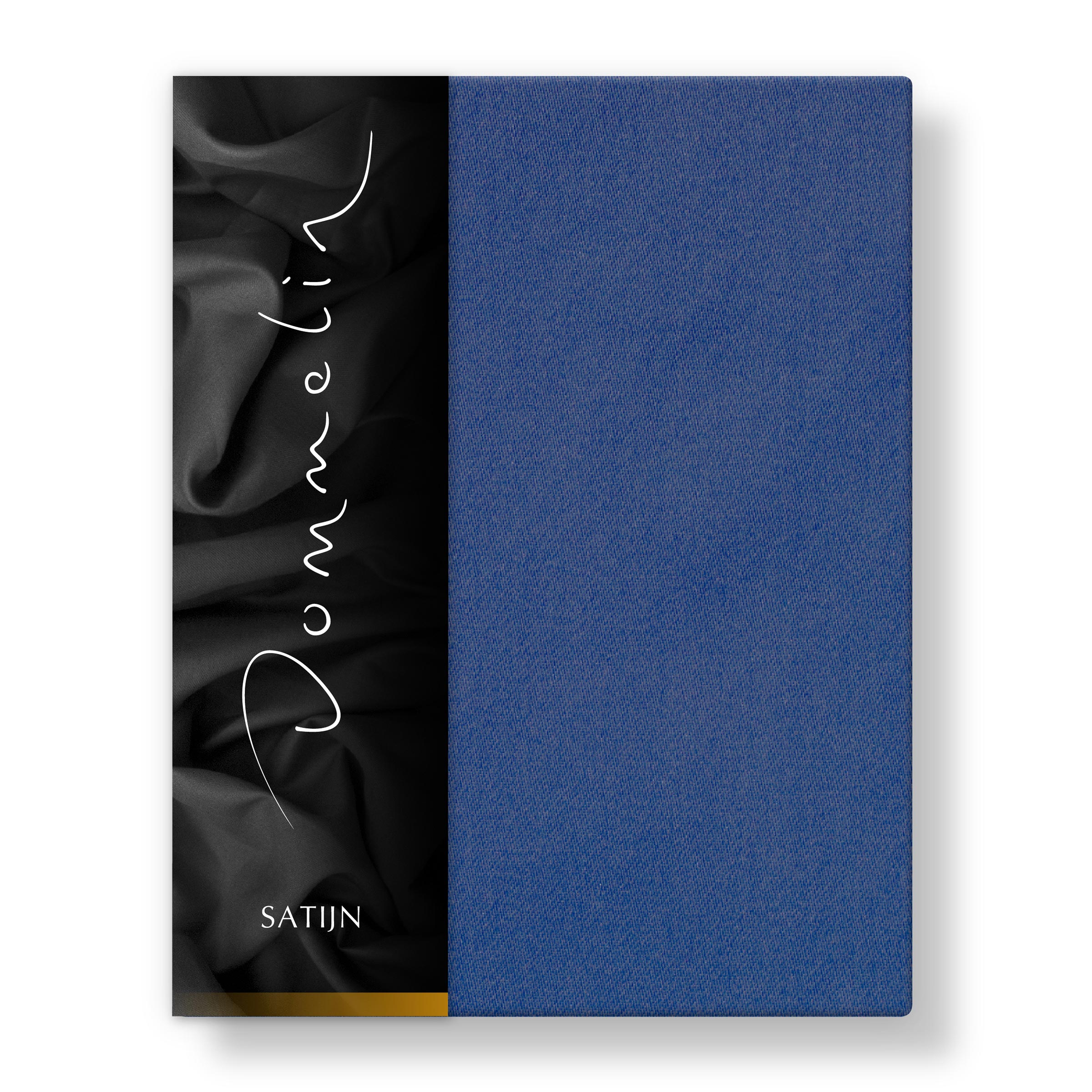 Dommelin Split Hoeslaken Satijn 300TC Jeansblauw