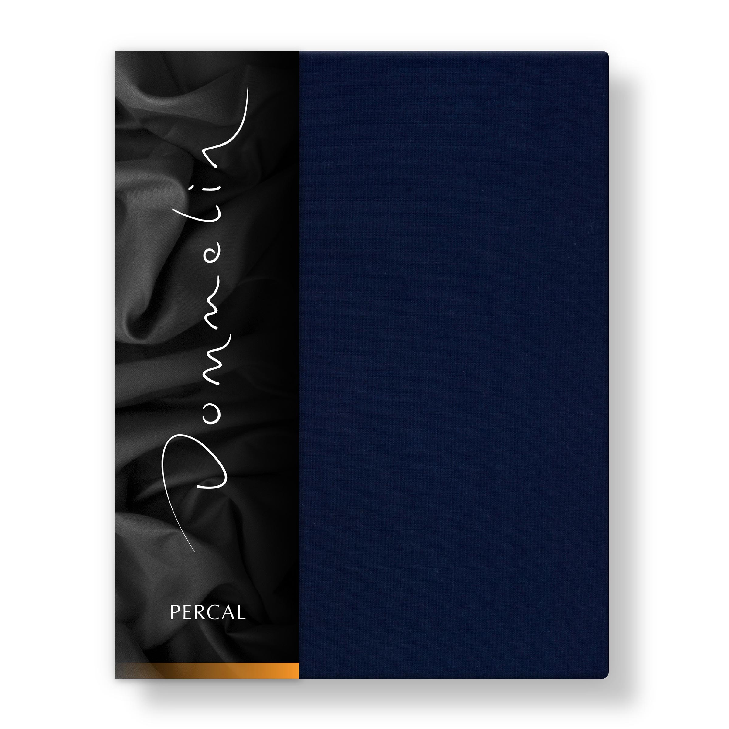 Dommelin Hoeslaken Percal 200TC Navy