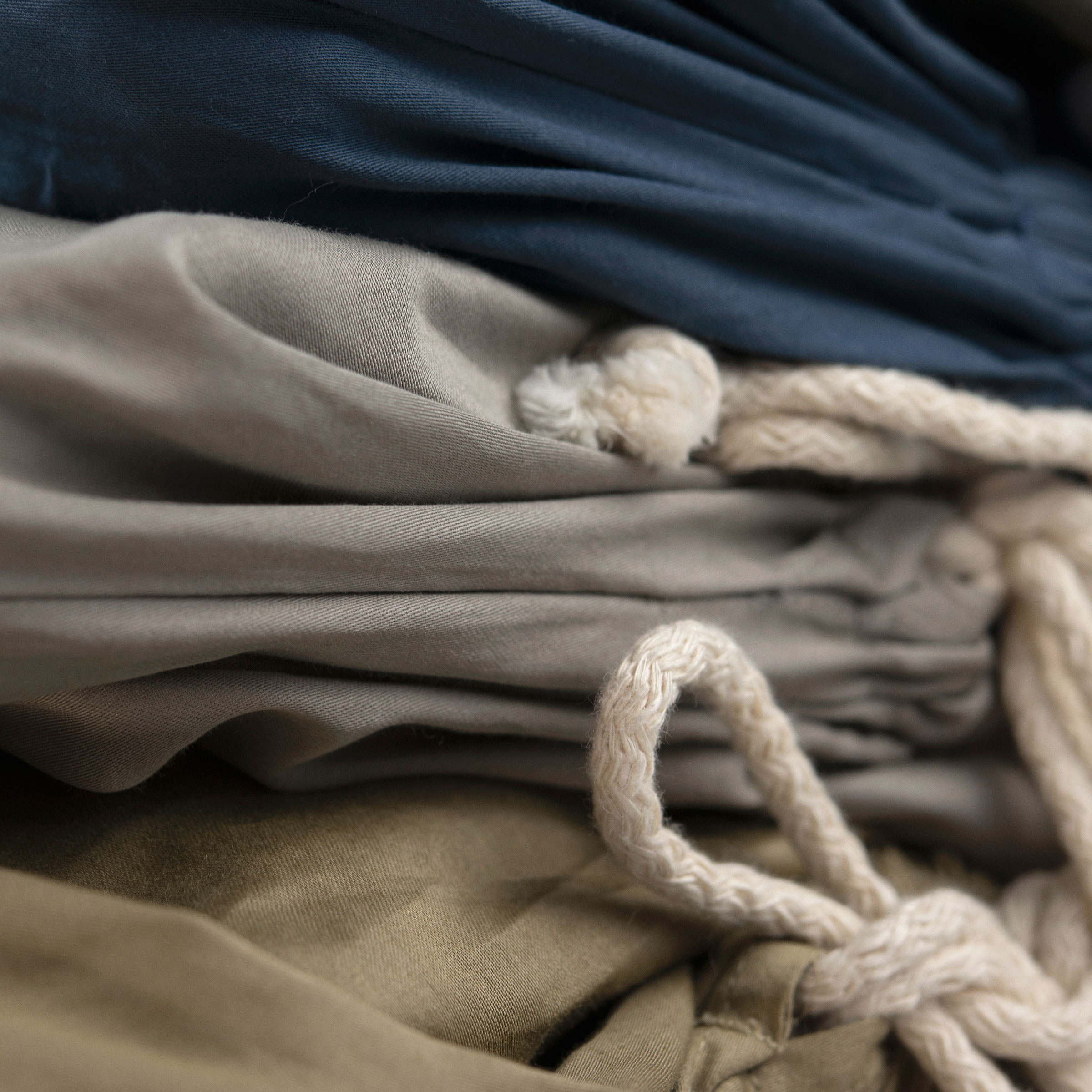 Dommelin Dekbedovertrekset Lavado Stonewashed Satijn 300TC Taupe