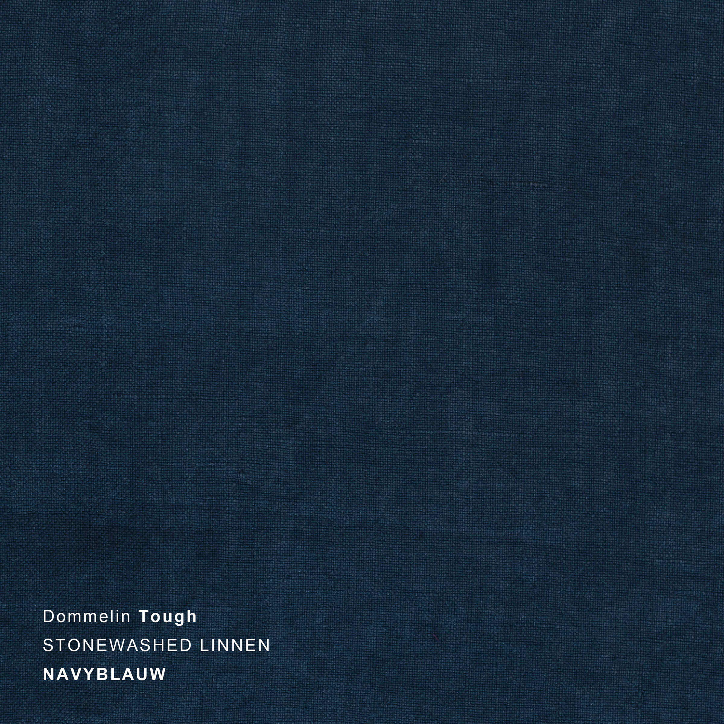 Dommelin Dekbedovertrekset Tough Stonewashed Linnen Navyblauw