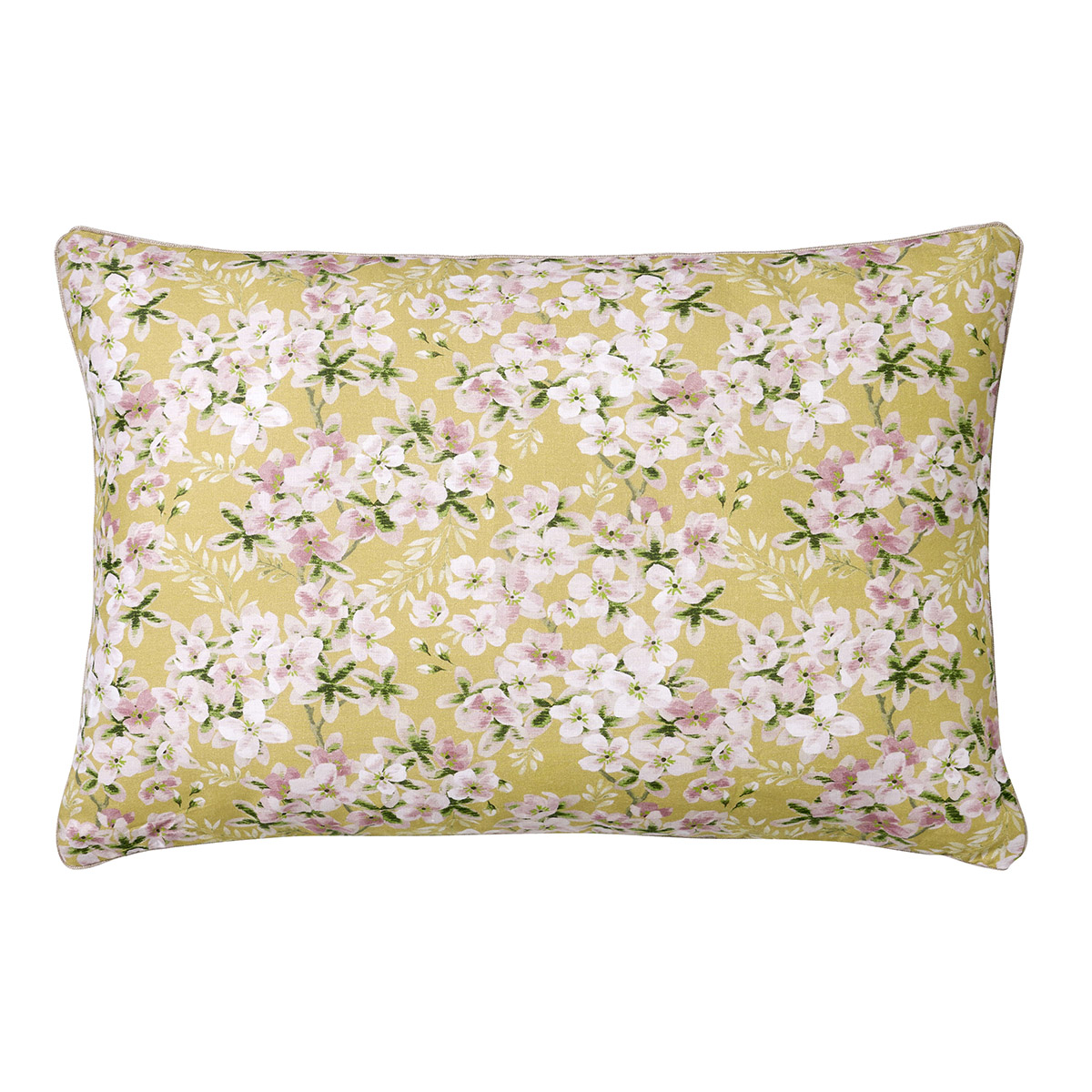 Alexandre Turpault Sierkussenhoes Bloom Linnen Goud 40 x 60 cm