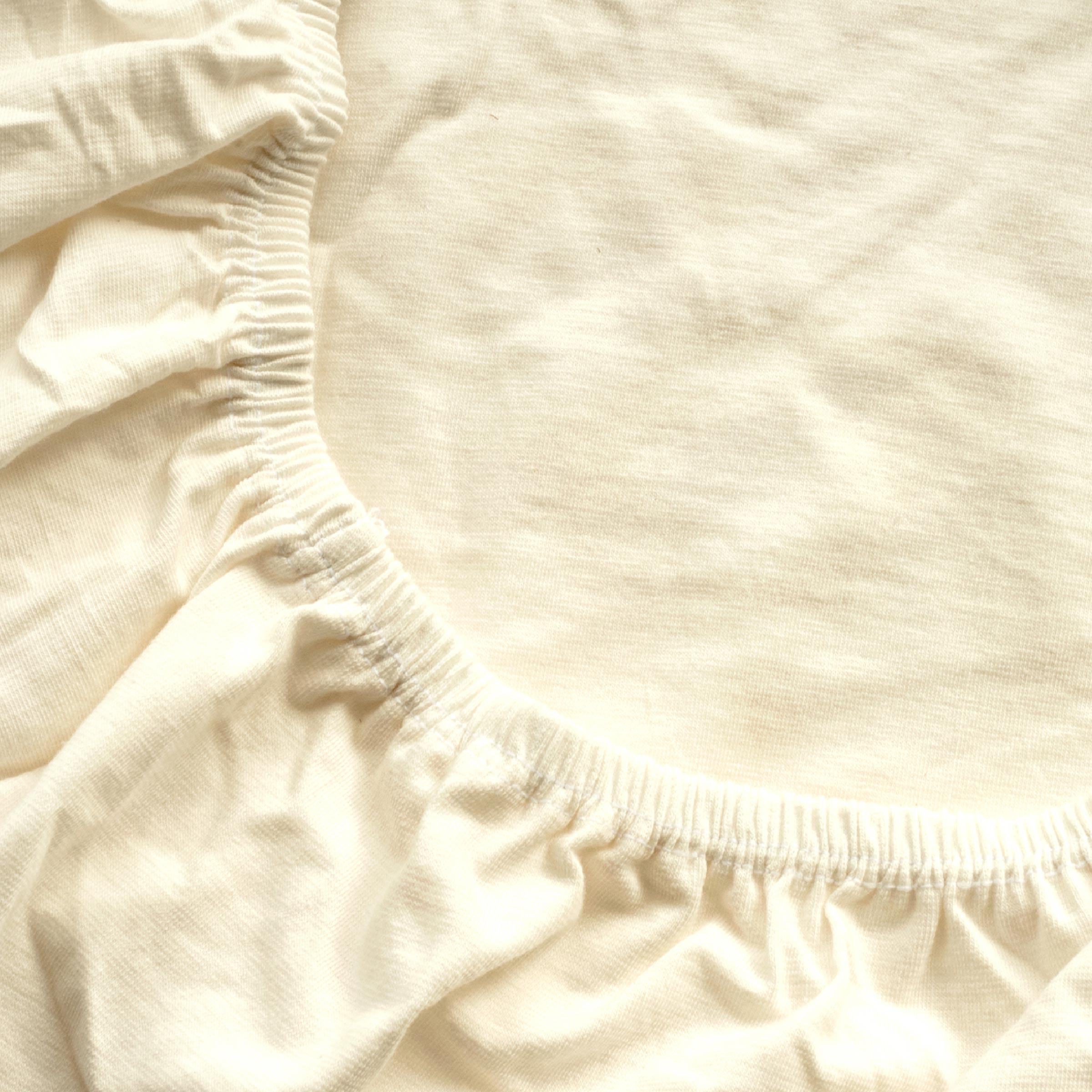 Dommelin Hoeslaken Jersey Deluxe Ivoor