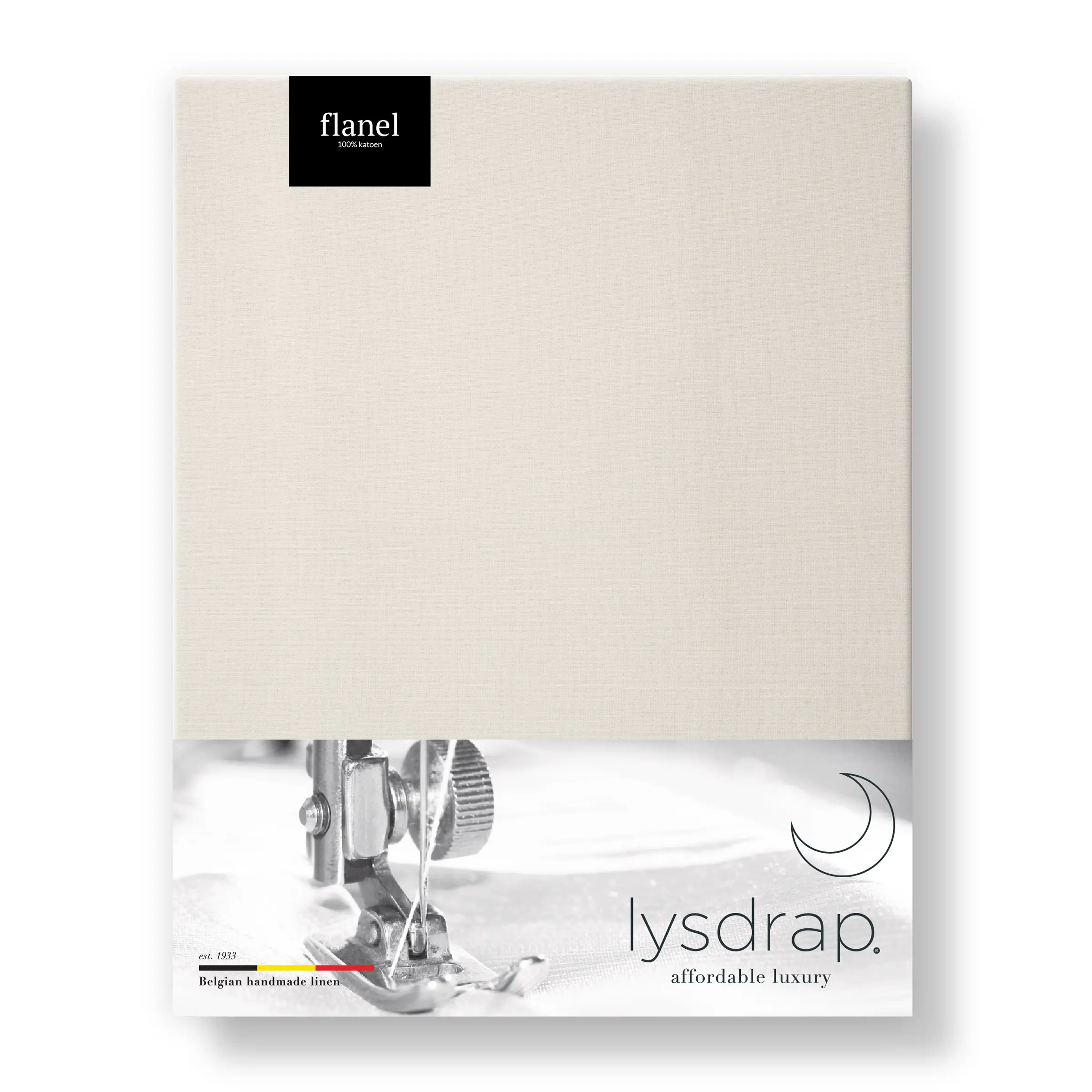Lysdrap Hoeslaken Flanel 140 gr/m2 Birch