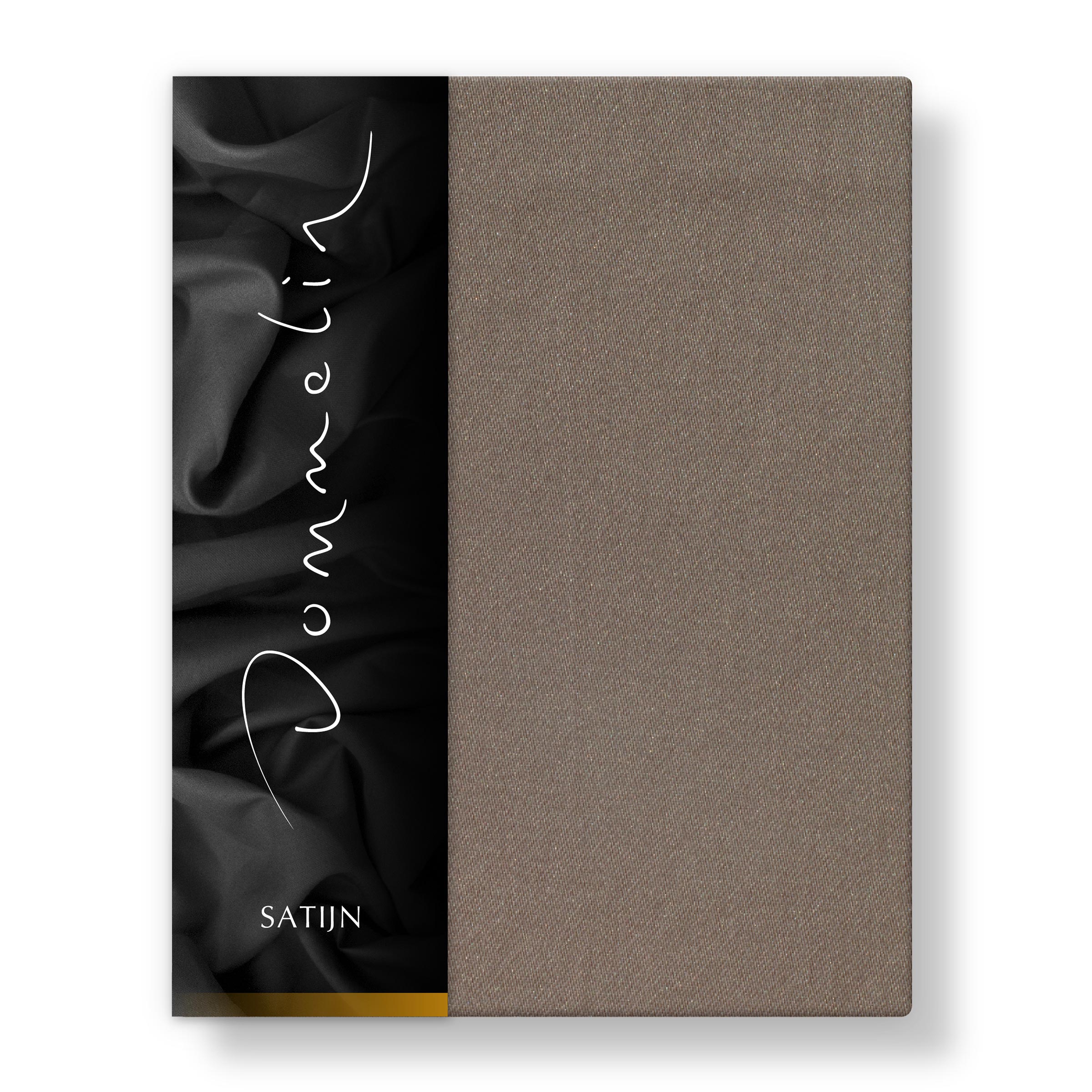 Dommelin Hoeslaken Satijn 300TC Nootmuskaat