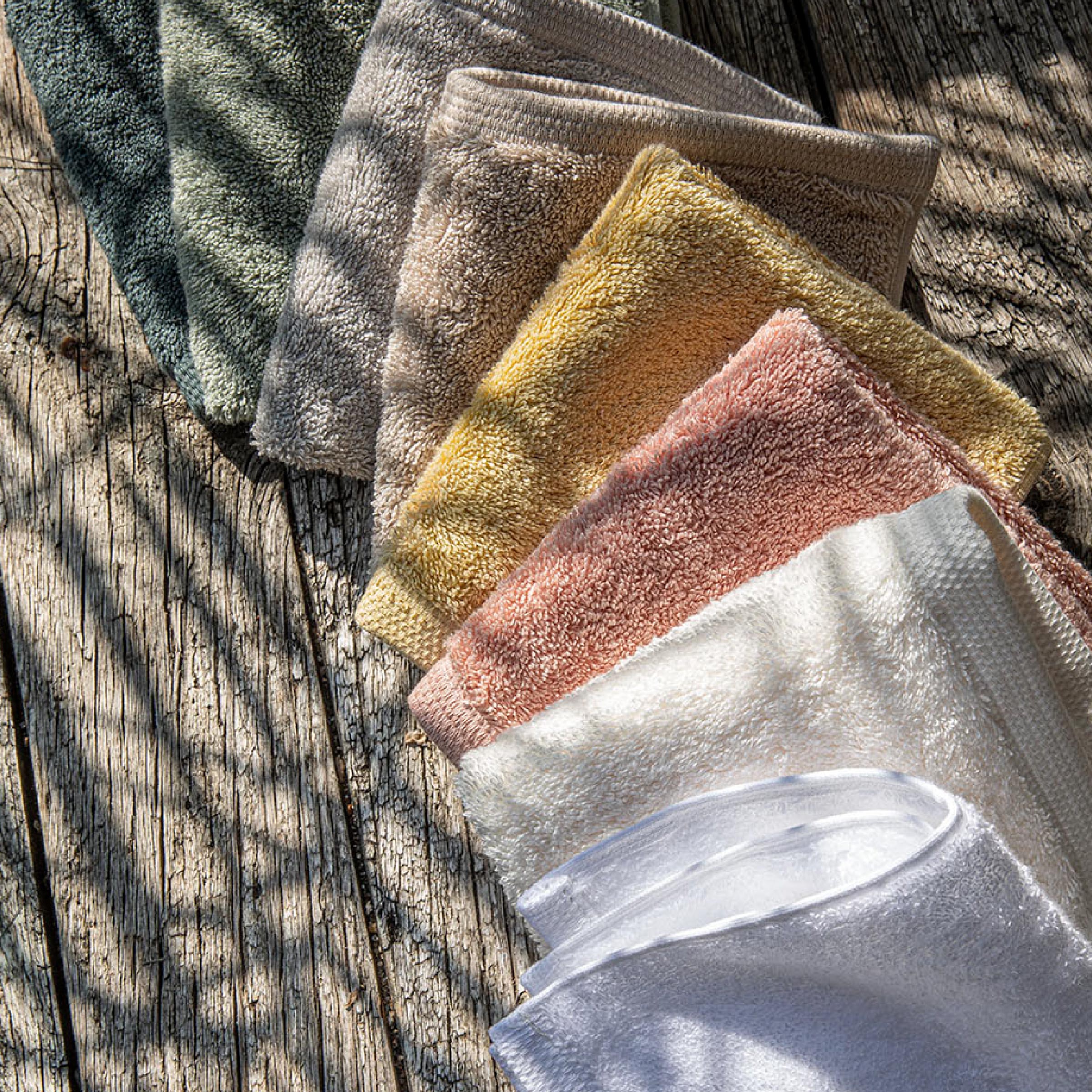 Alexandre Turpault Douchelaken Essentiel Organic Katoen 650 gr/m2 Gazelle 70 x 140 cm