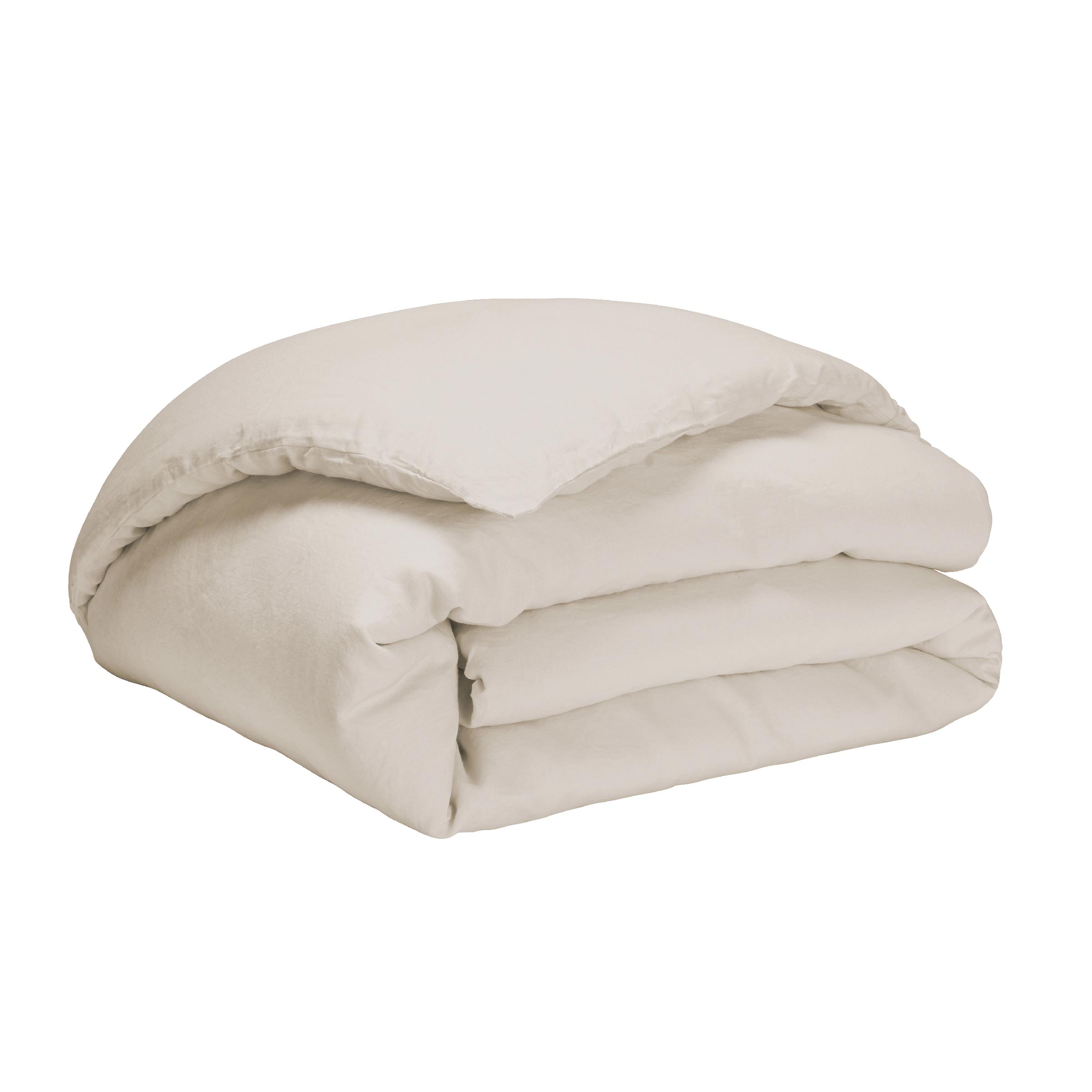 Alexandre Turpault Dekbedovertrek Nouvelle Vague Stonewashed Linnen Natural