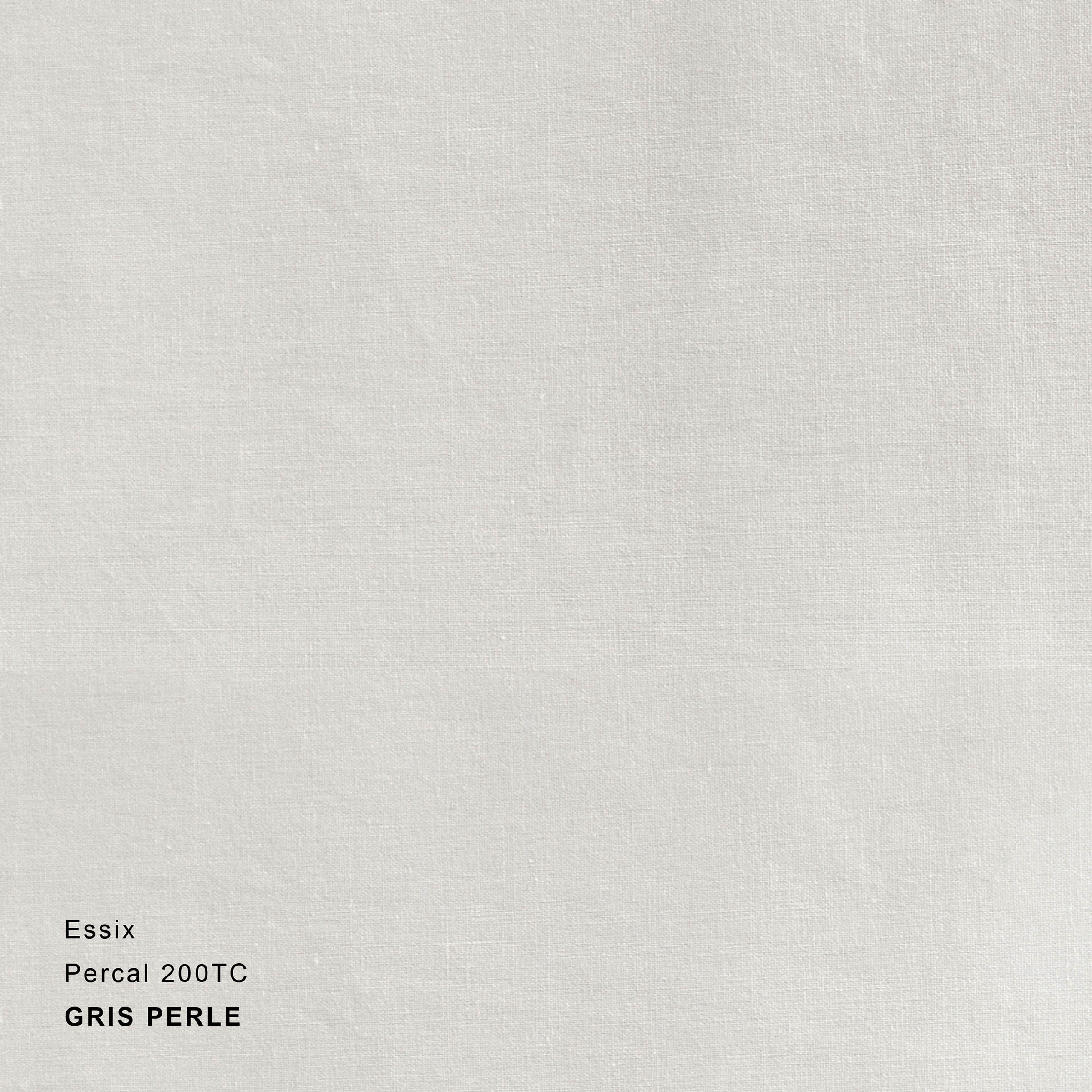 Essix Topper Hoeslaken Premiere Percal 200TC Gris Perle