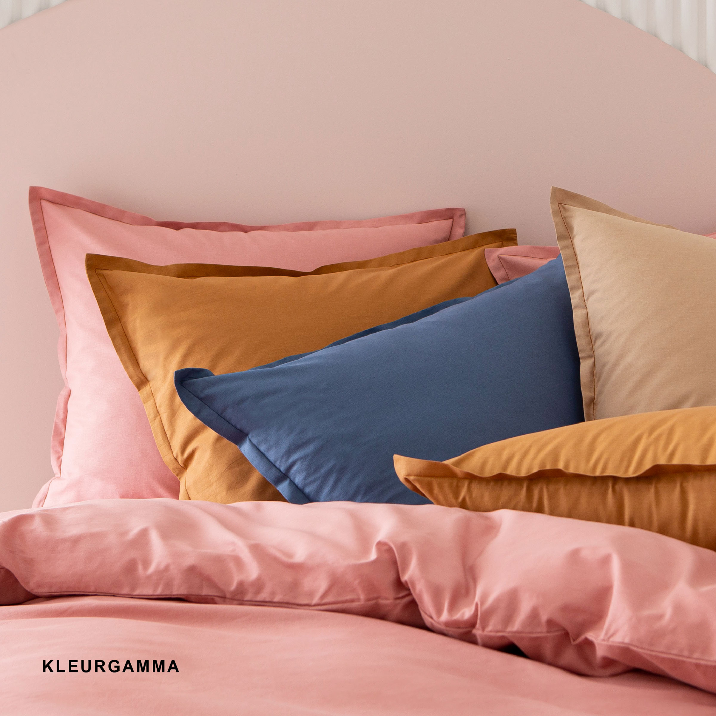 Essix Dekbedovertrek Set Tout Doux Katoen 145TC Rose Indien 