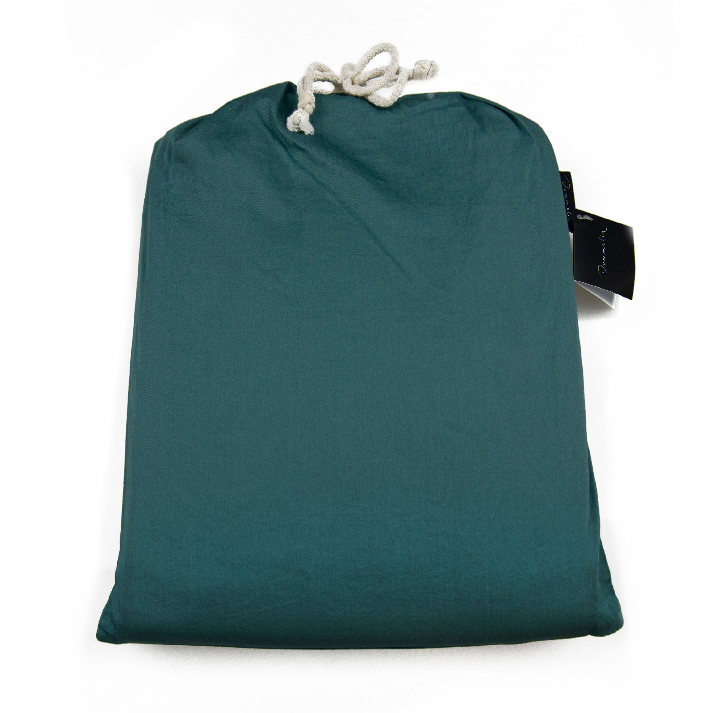 Dommelin Dekbedovertrekset Lavado Stonewashed Satijn 300TC Antiekgroen