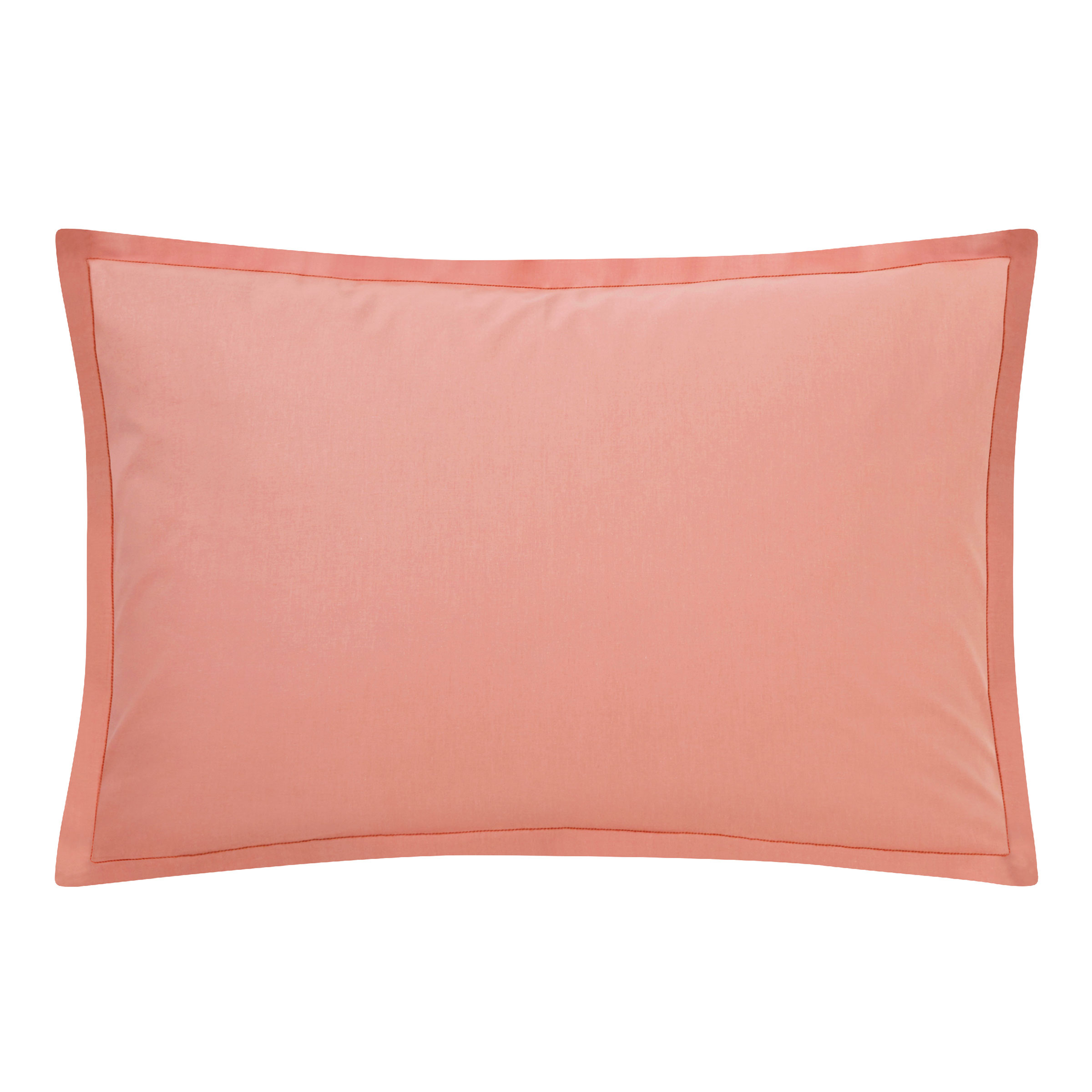 Essix Kussensloop Tout Doux Katoen 145TC Rose Solaire