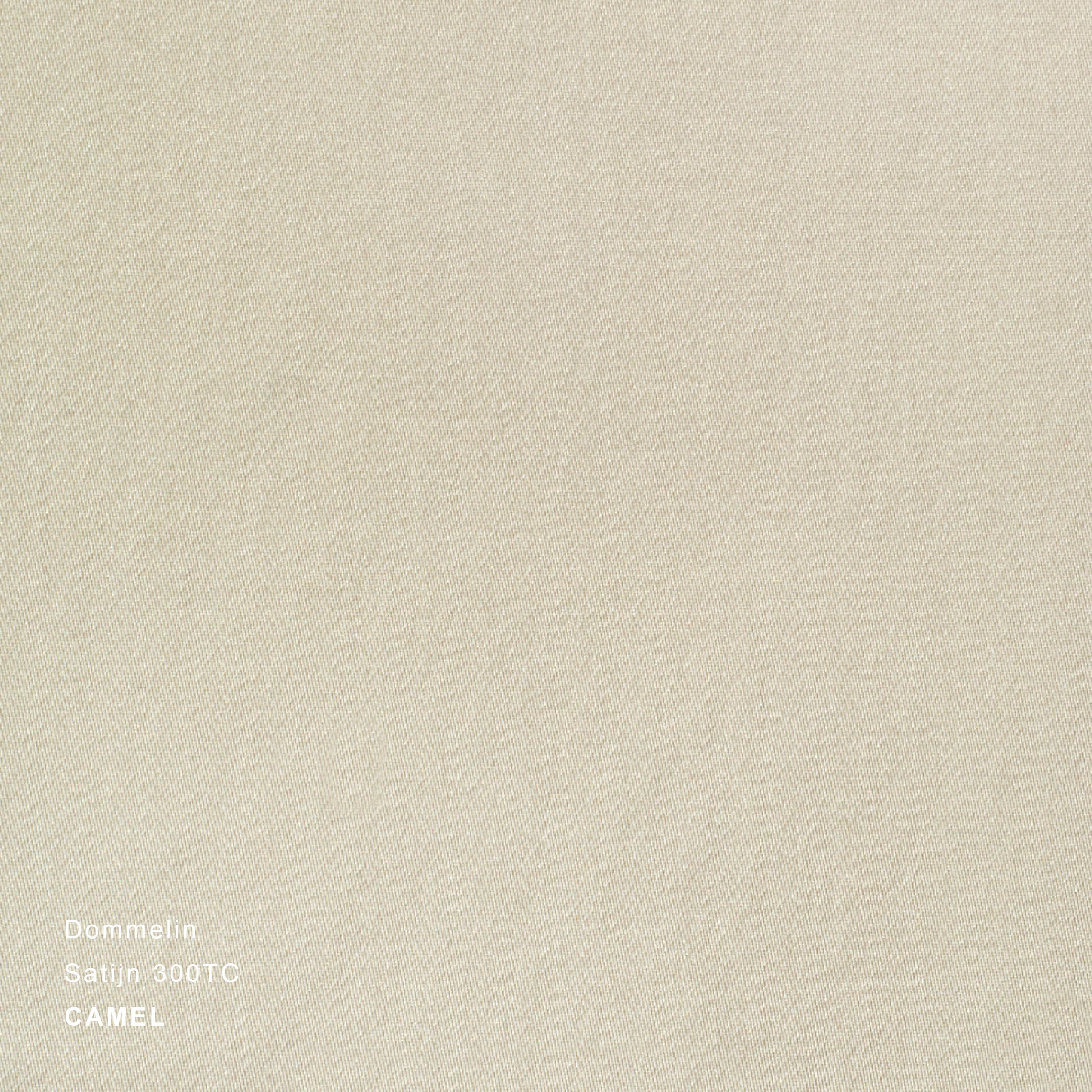 Dommelin Dekbedovertrek Set Satijn 300TC Camel 