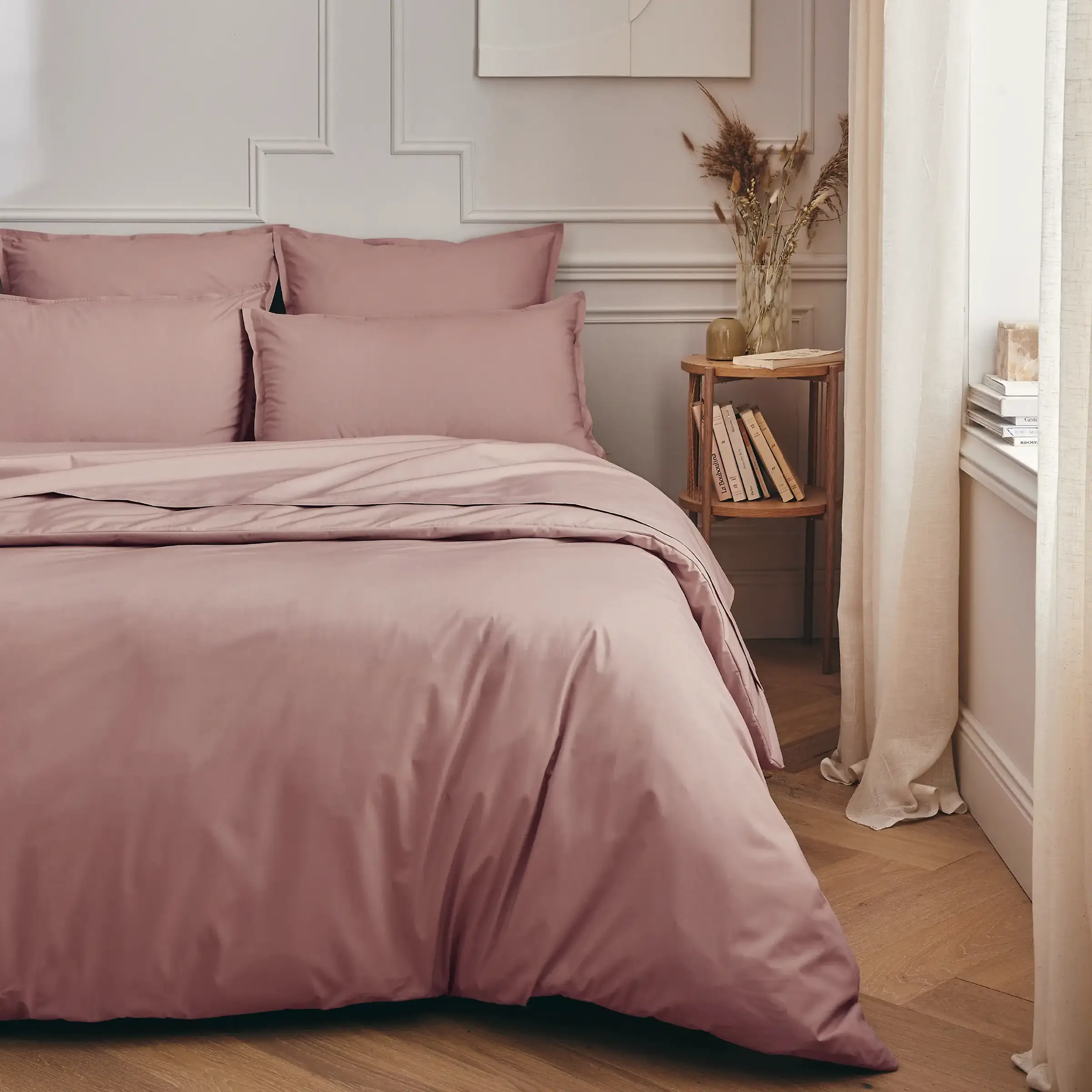 Essix Dekbedovertrek Premiere Percal 200TC Lilas