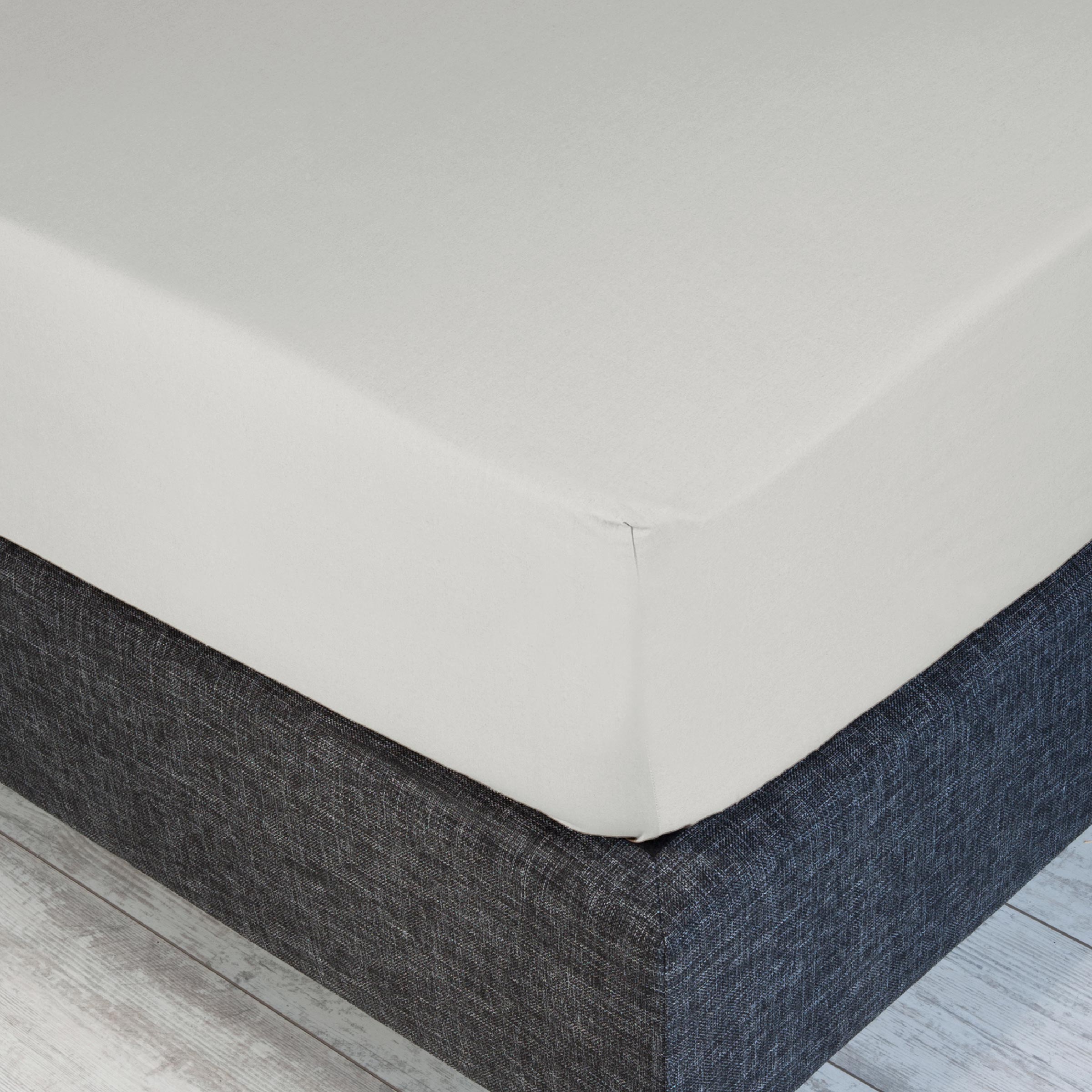 Dommelin Hoeslaken Hoge Hoek Percal 200TC Ecru