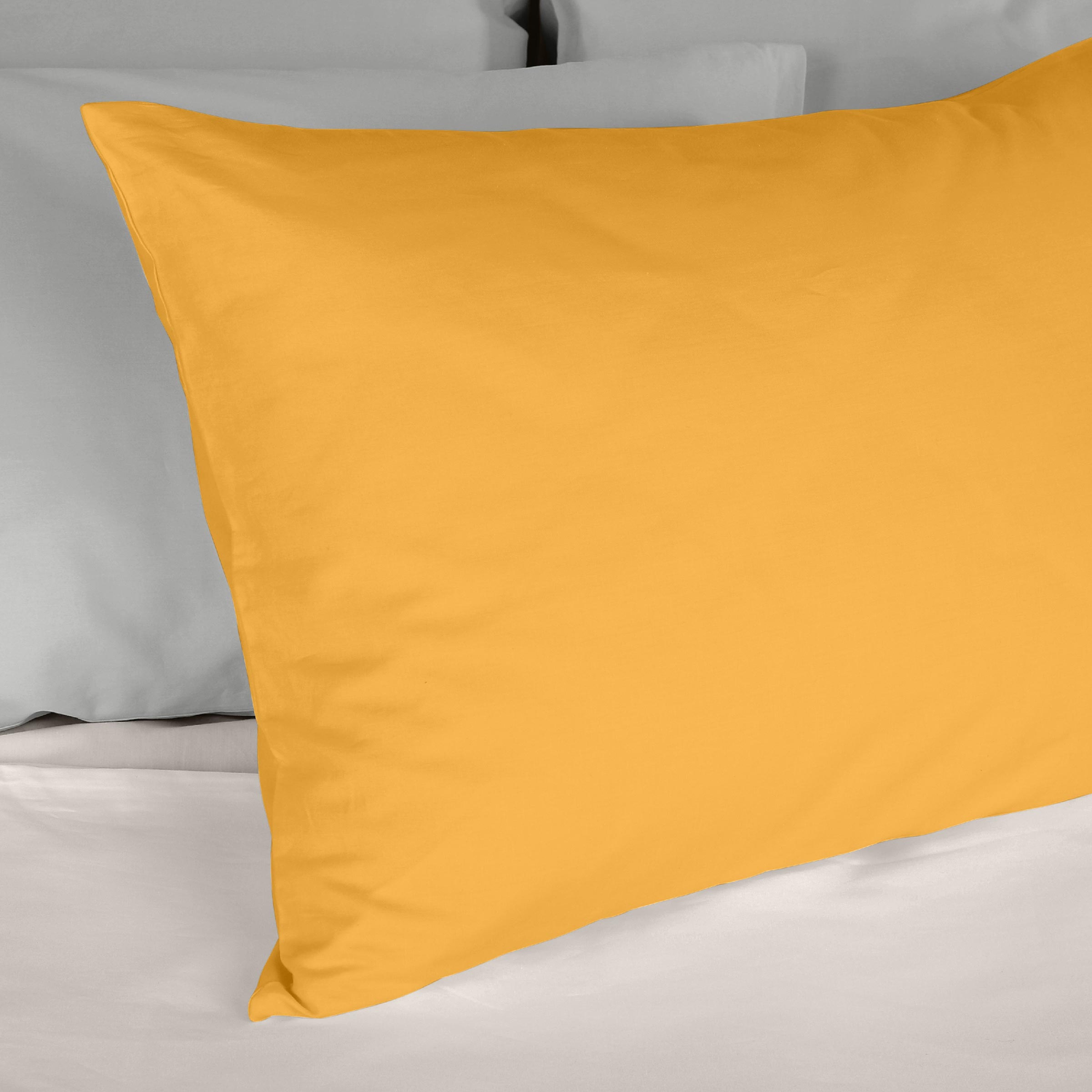 Dommelin Kussensloop Satijn 300TC Okergeel