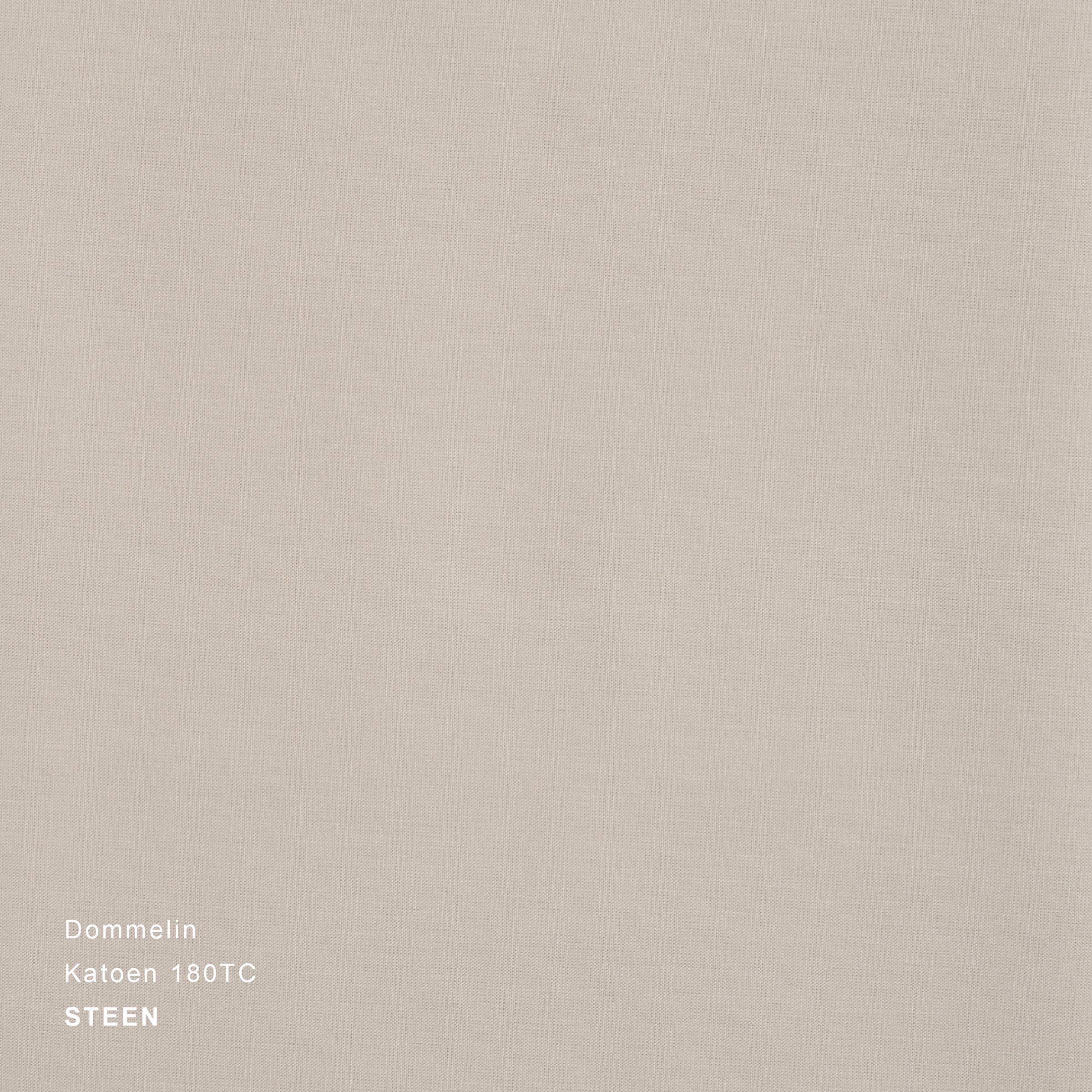 Dommelin Dekbedovertrek Katoen 180TC Steen