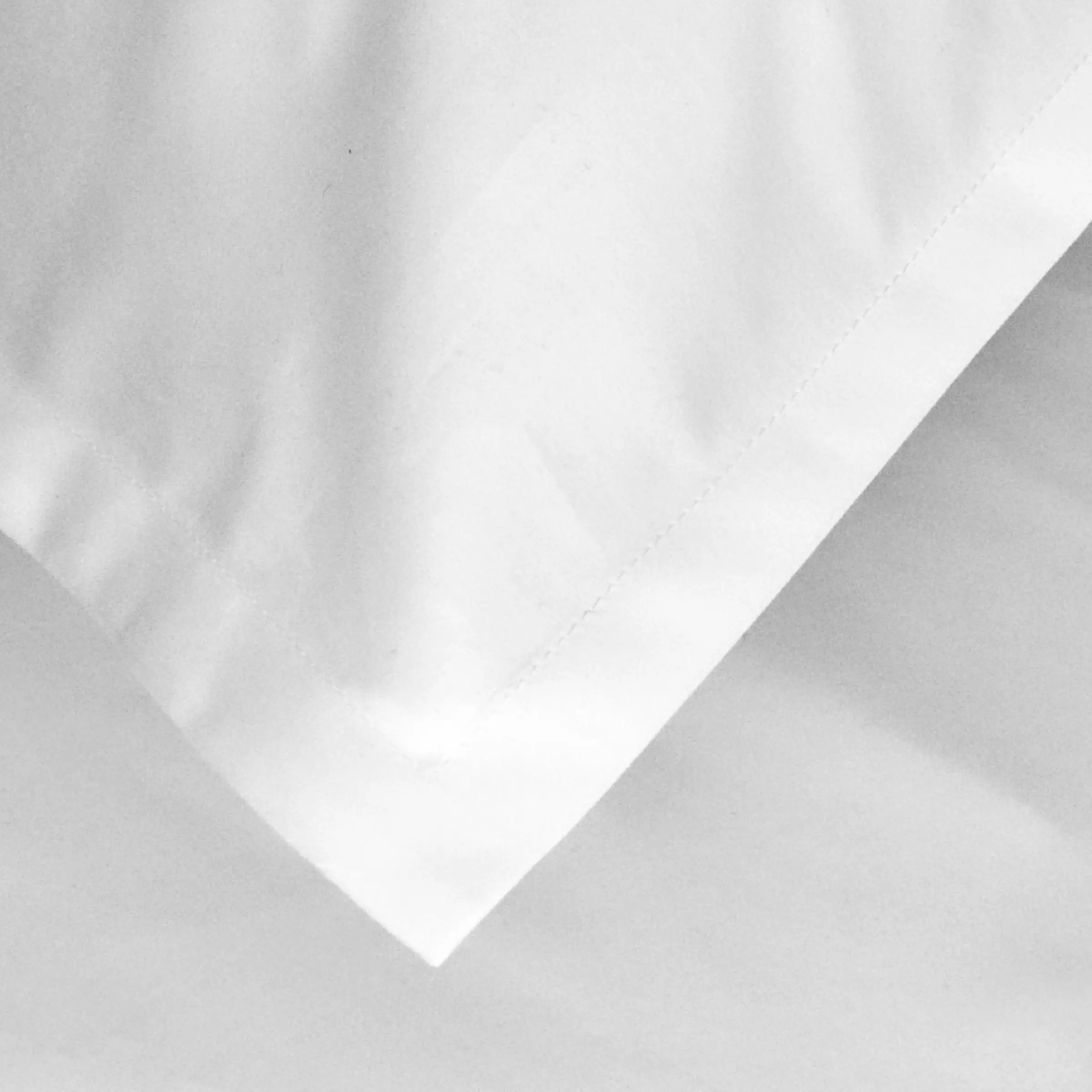 Lysdrap Kussensloop Volant Virgo Flanel 140 gr/m2 Wit