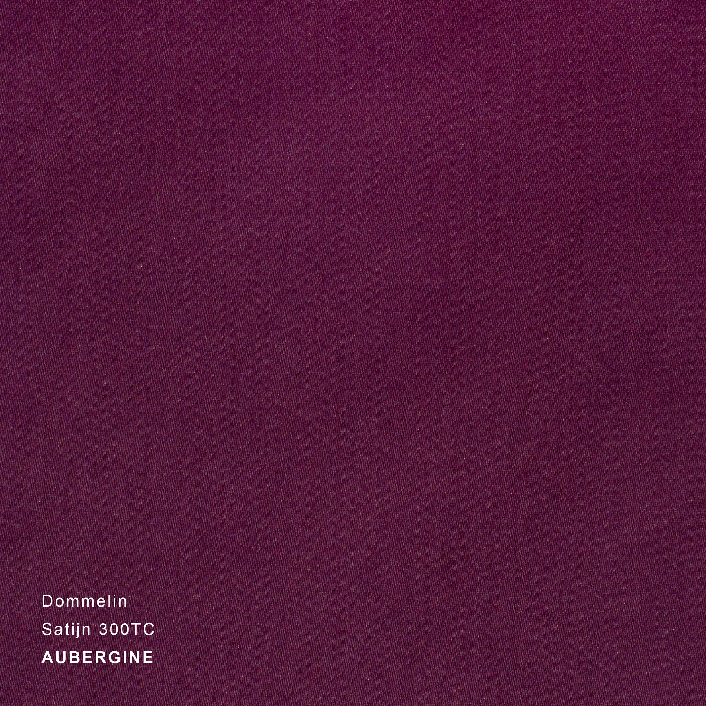 Dommelin Dekbedovertrek Set Satijn 300TC Aubergine