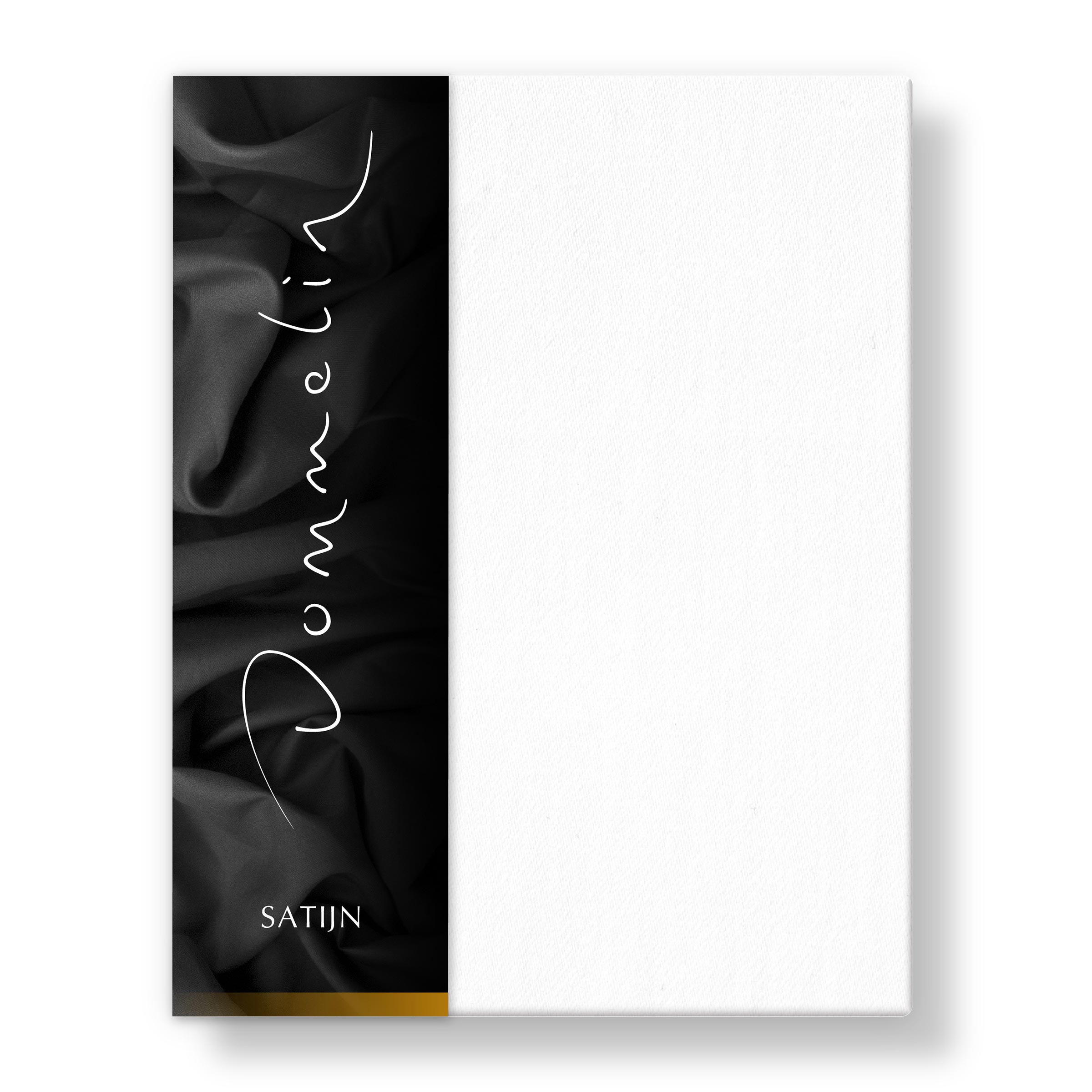 Dommelin Dubbel Split Topper Hoeslaken Satijn 300TC Wit