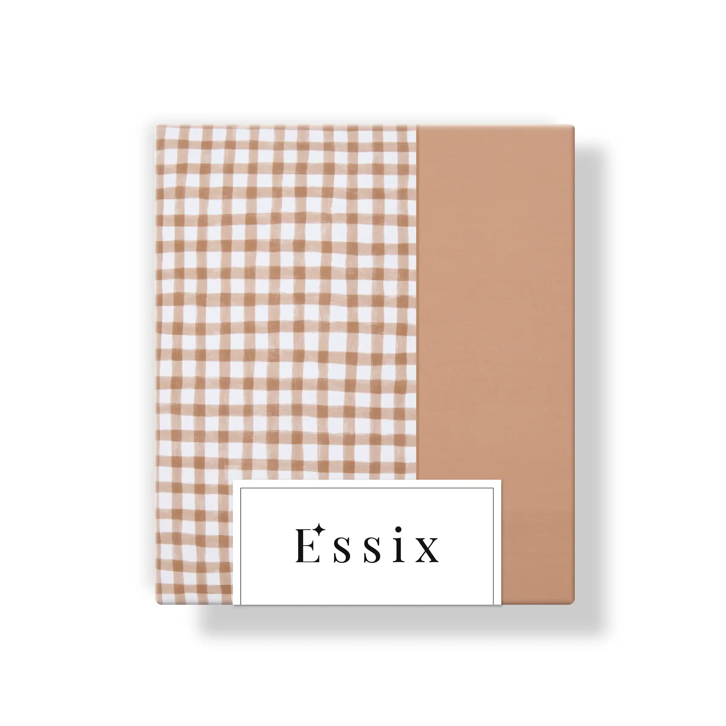 Essix Kussensloop Vichy Poesie Percal 200TC Beige