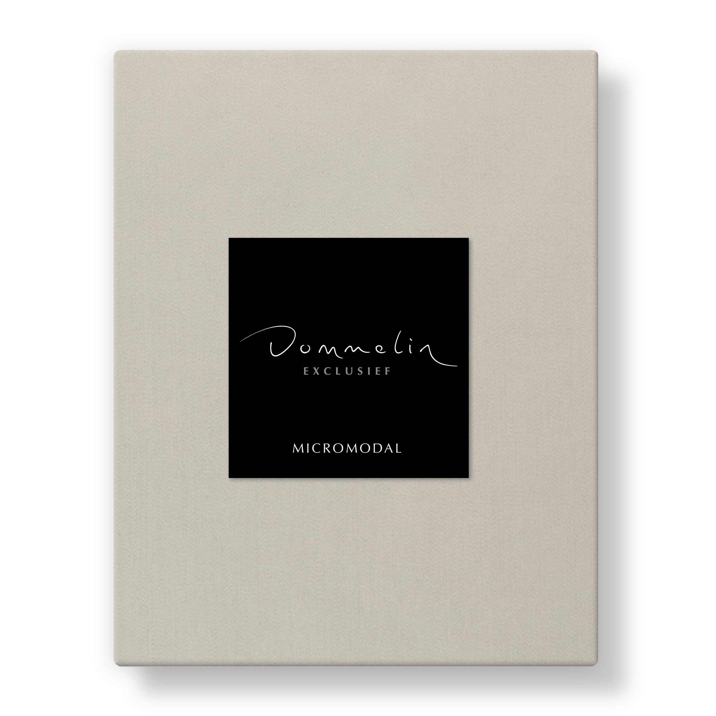 Dommelin Split Hoeslaken Hoge Hoek Micromodal 300TC Lichtgrijs