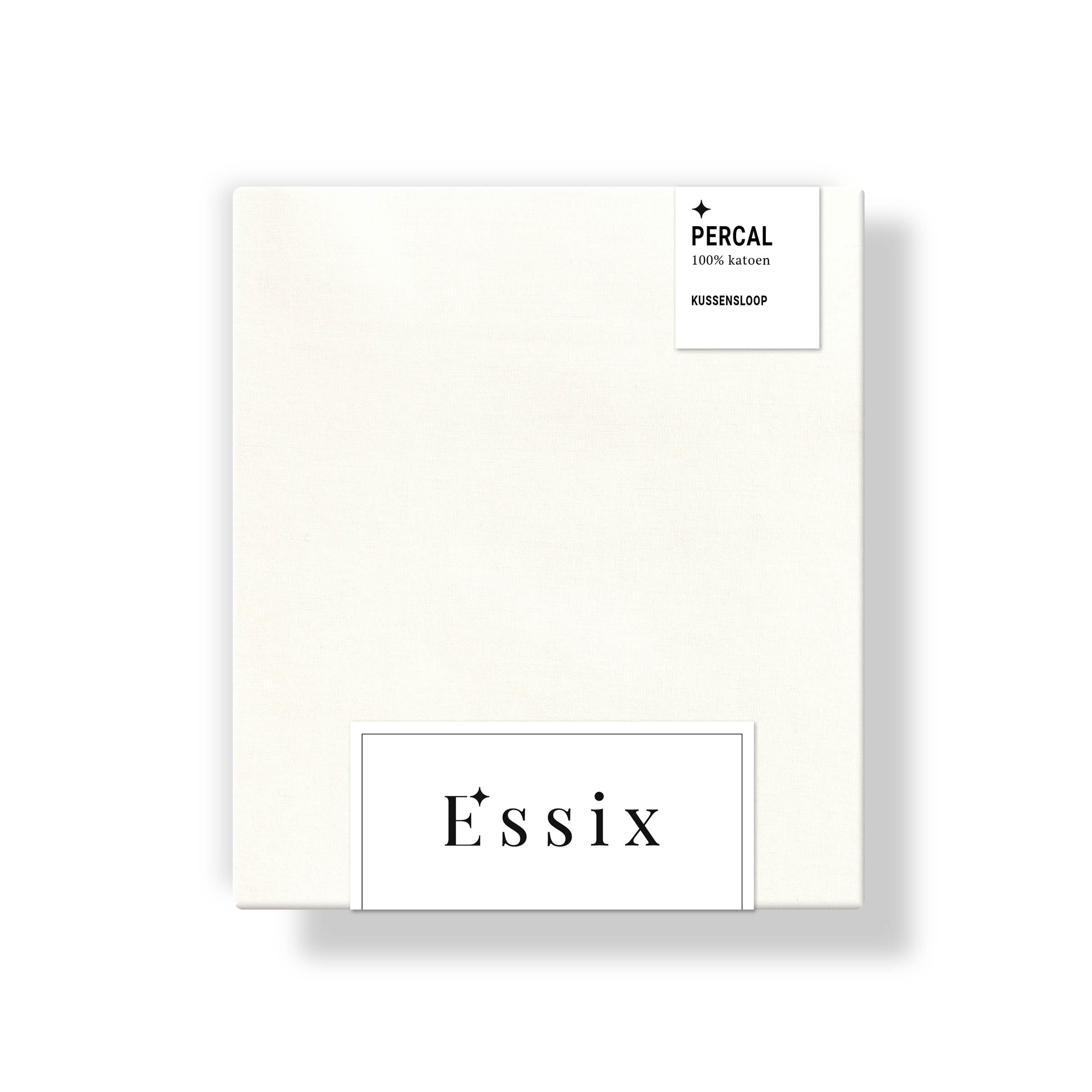 Essix Kussensloop Premiere Percal 200TC Meringue