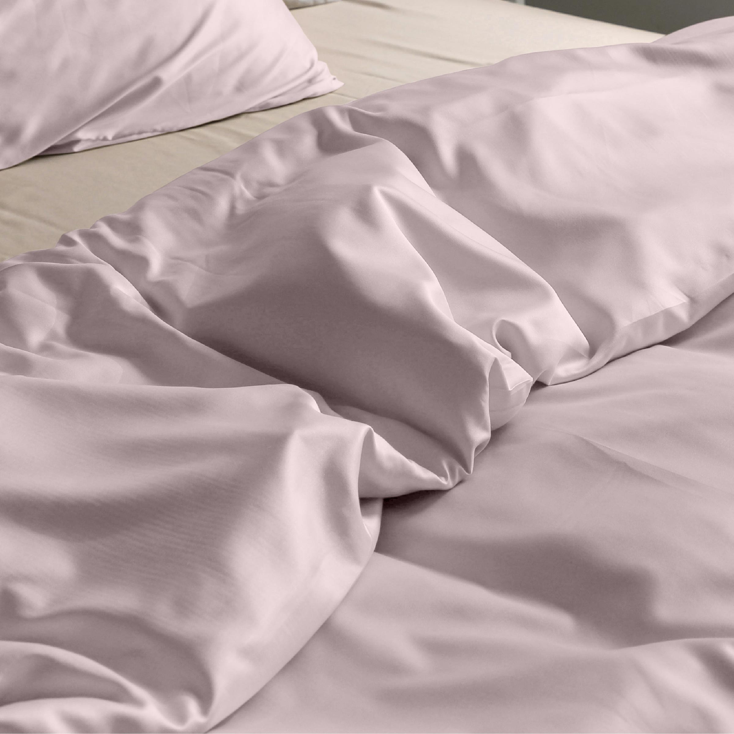 Dommelin Dekbedovertrek Set Satijn 300TC Lichtroze