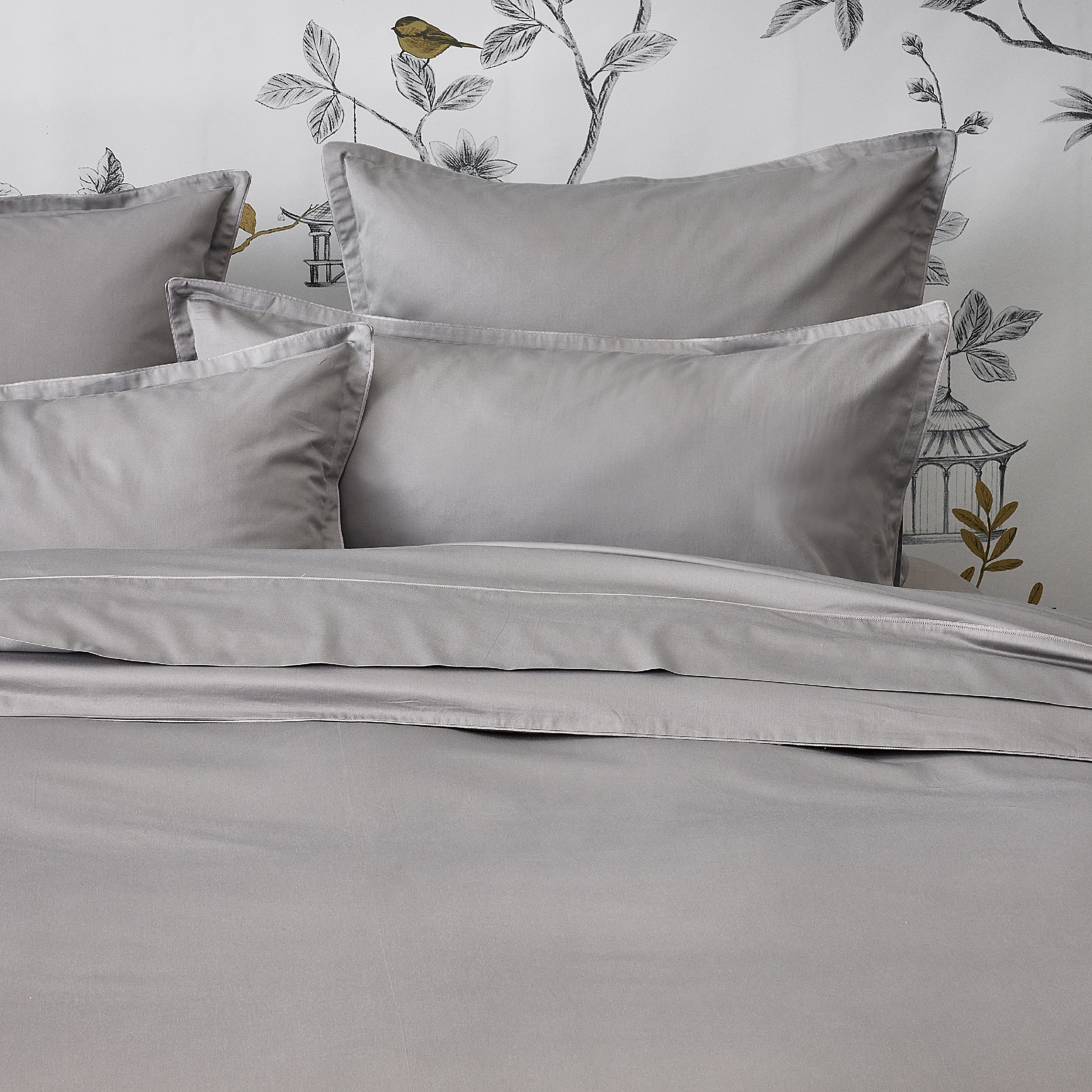 Alexandre Turpault Dekbedovertrek Teophile Organic Satijn 300TC Meteore