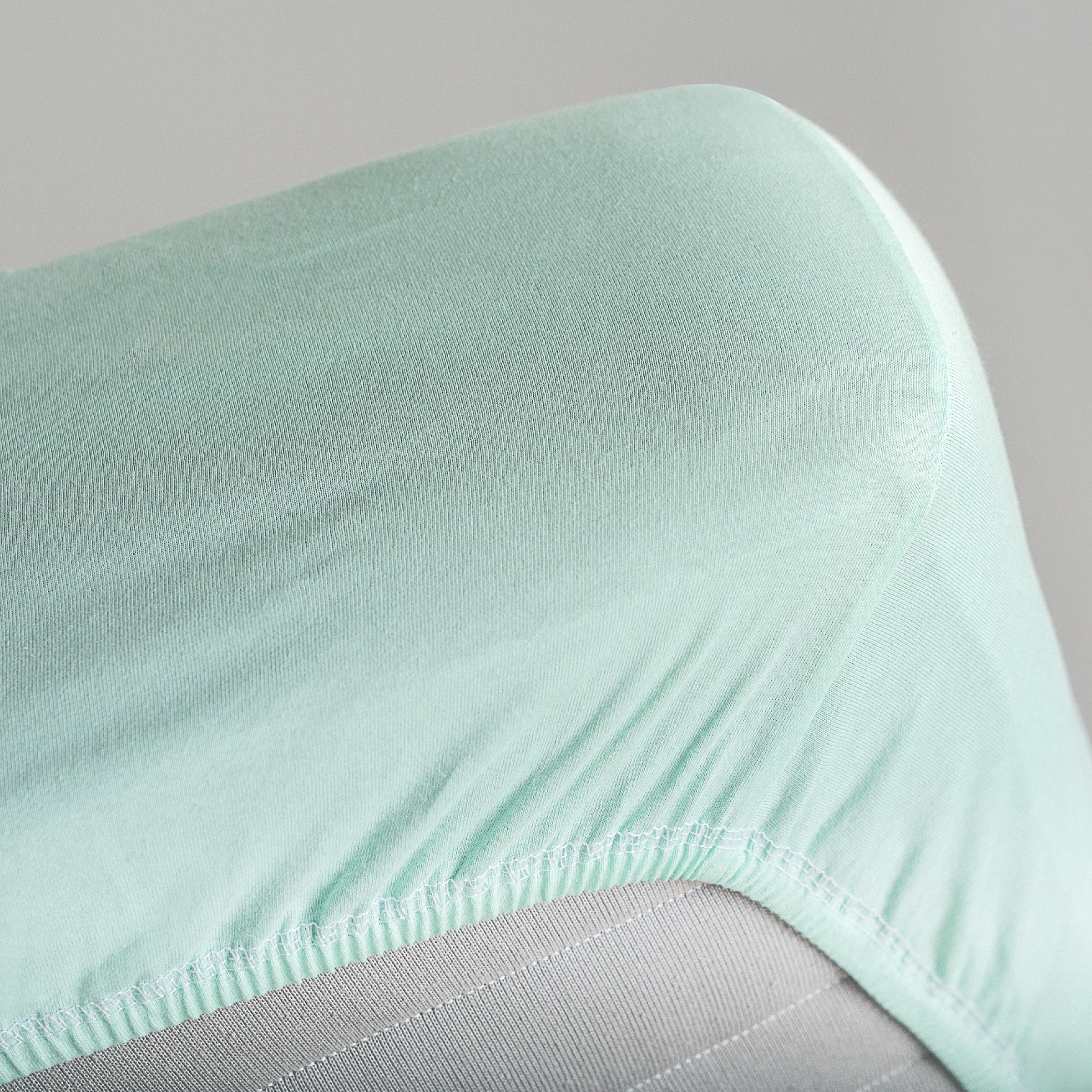 Dommelin Split Hoeslaken Jersey Finest Smaragd  