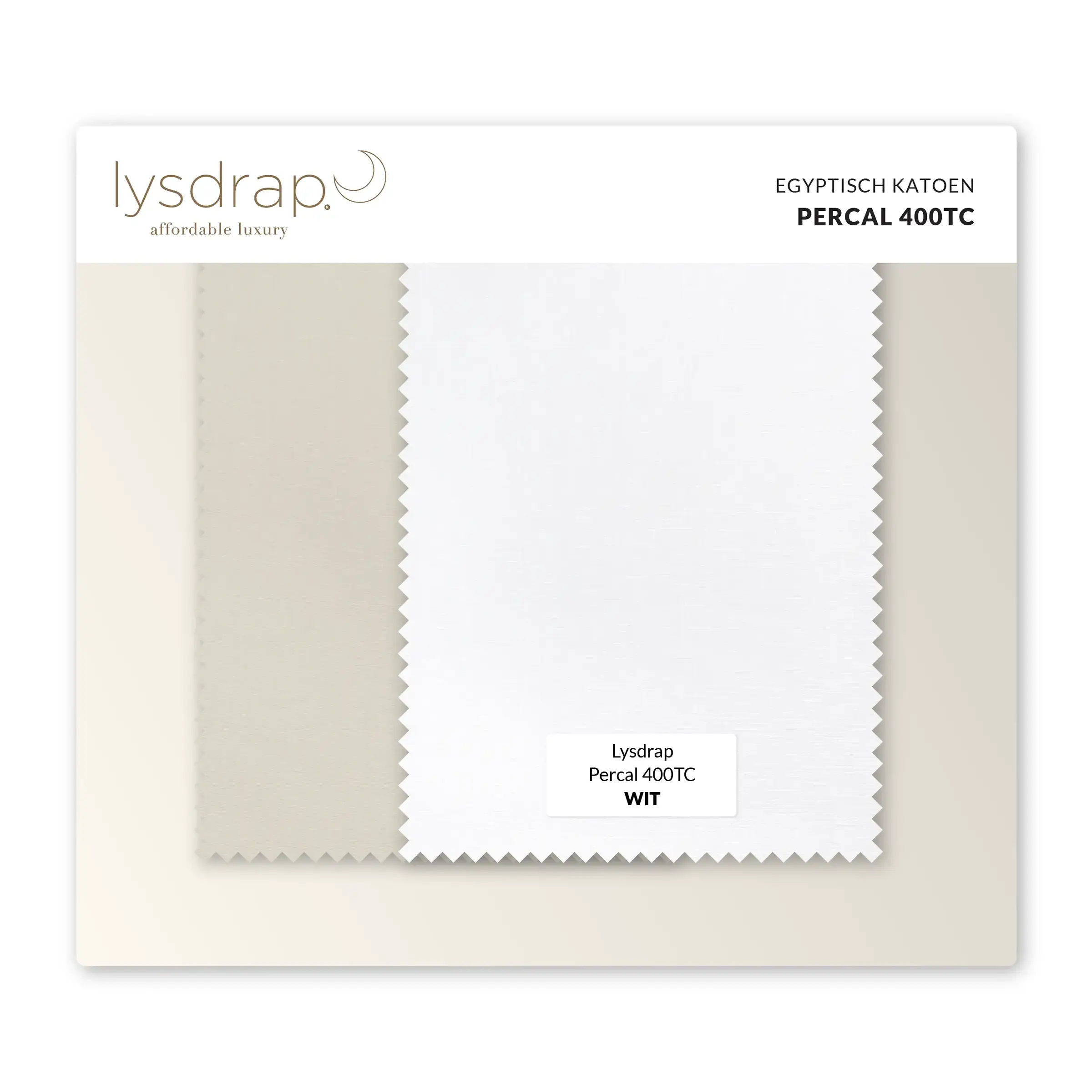 Lysdrap Kleurstalen Percal 400TC