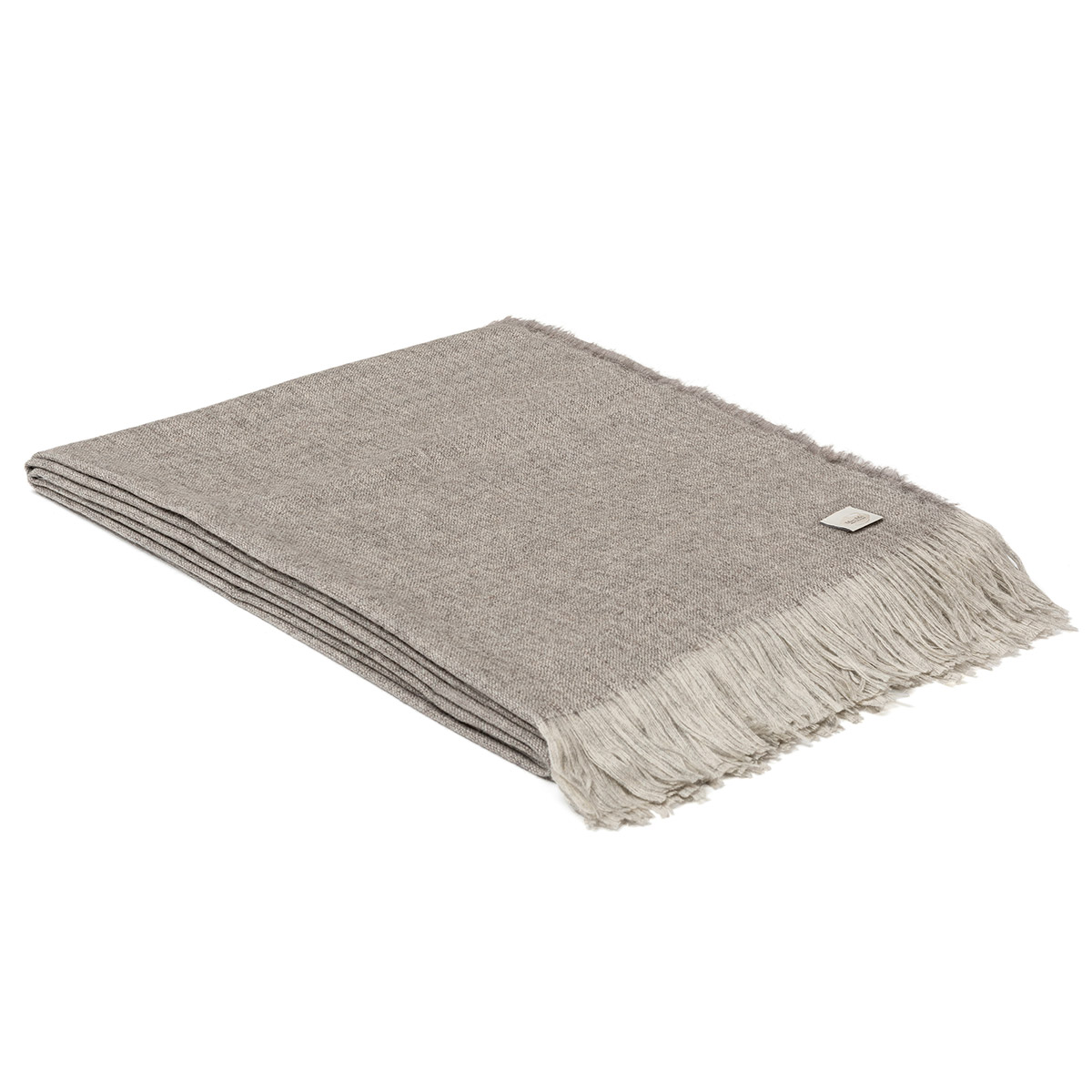 Mrs.Me Deken Nick Wol Mix Oyster 180 x 300 cm